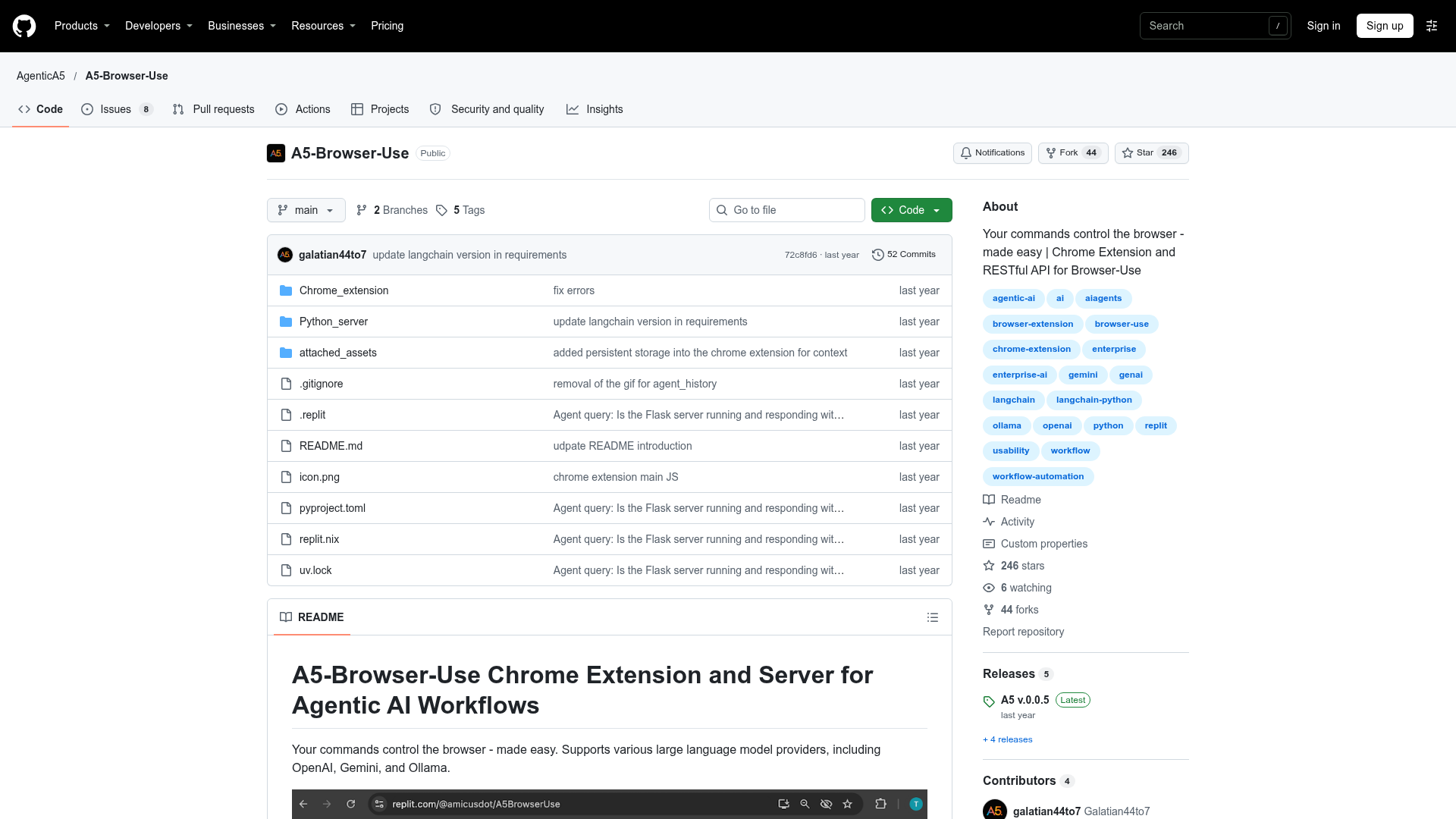 A5-Browser-Use screenshot 1