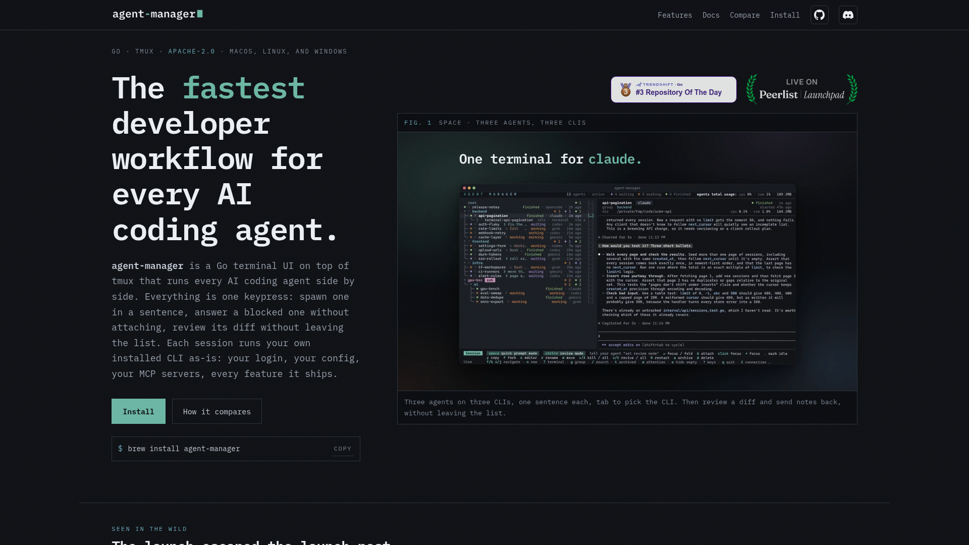 agent-manager screenshot 1