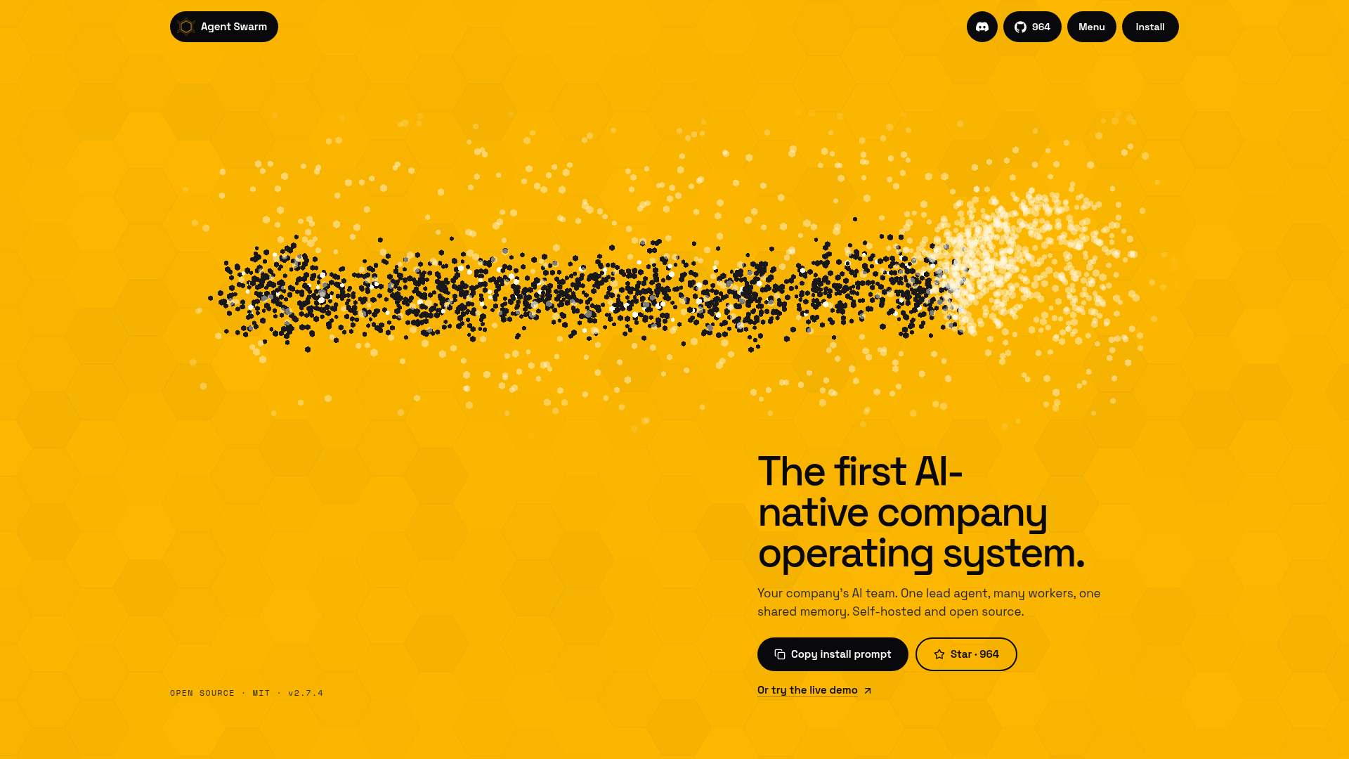 agent-swarm screenshot 1