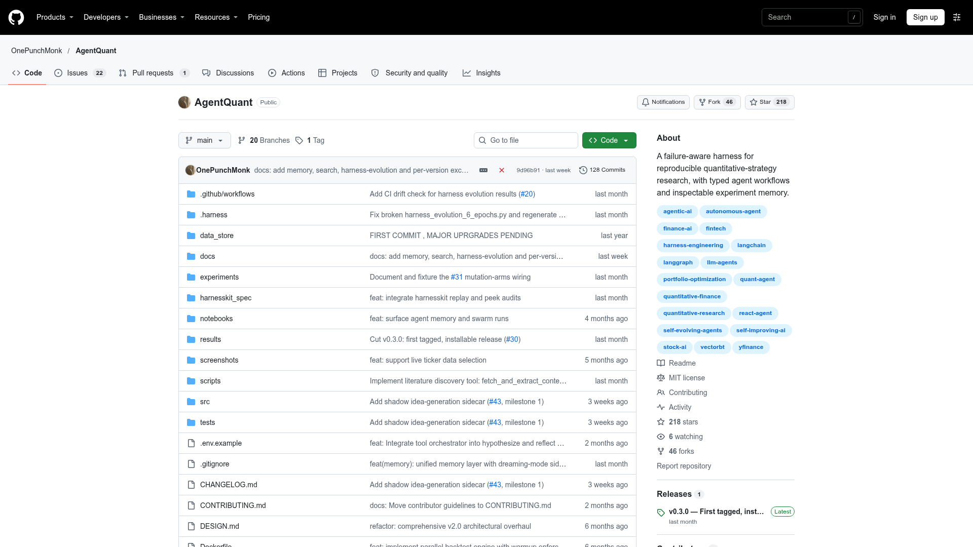 AgentQuant screenshot 1