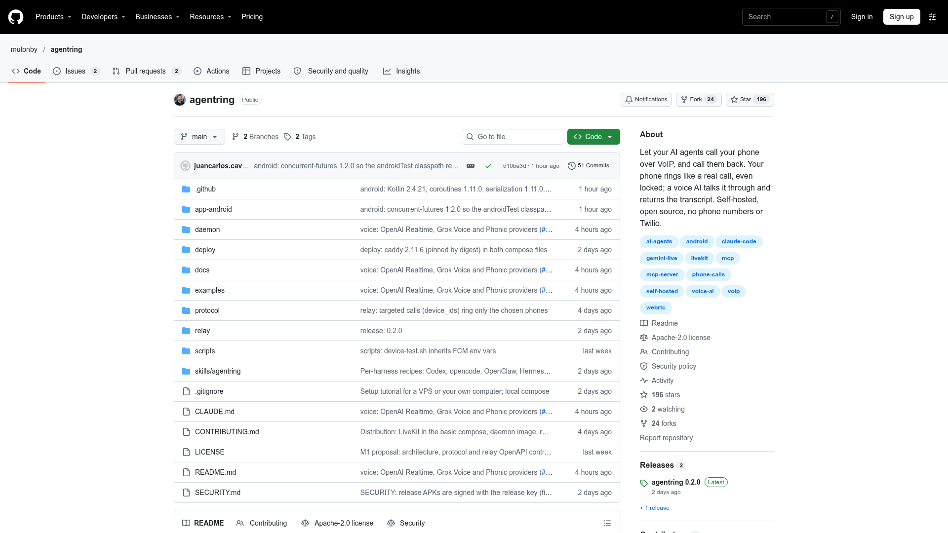 agentring screenshot 1