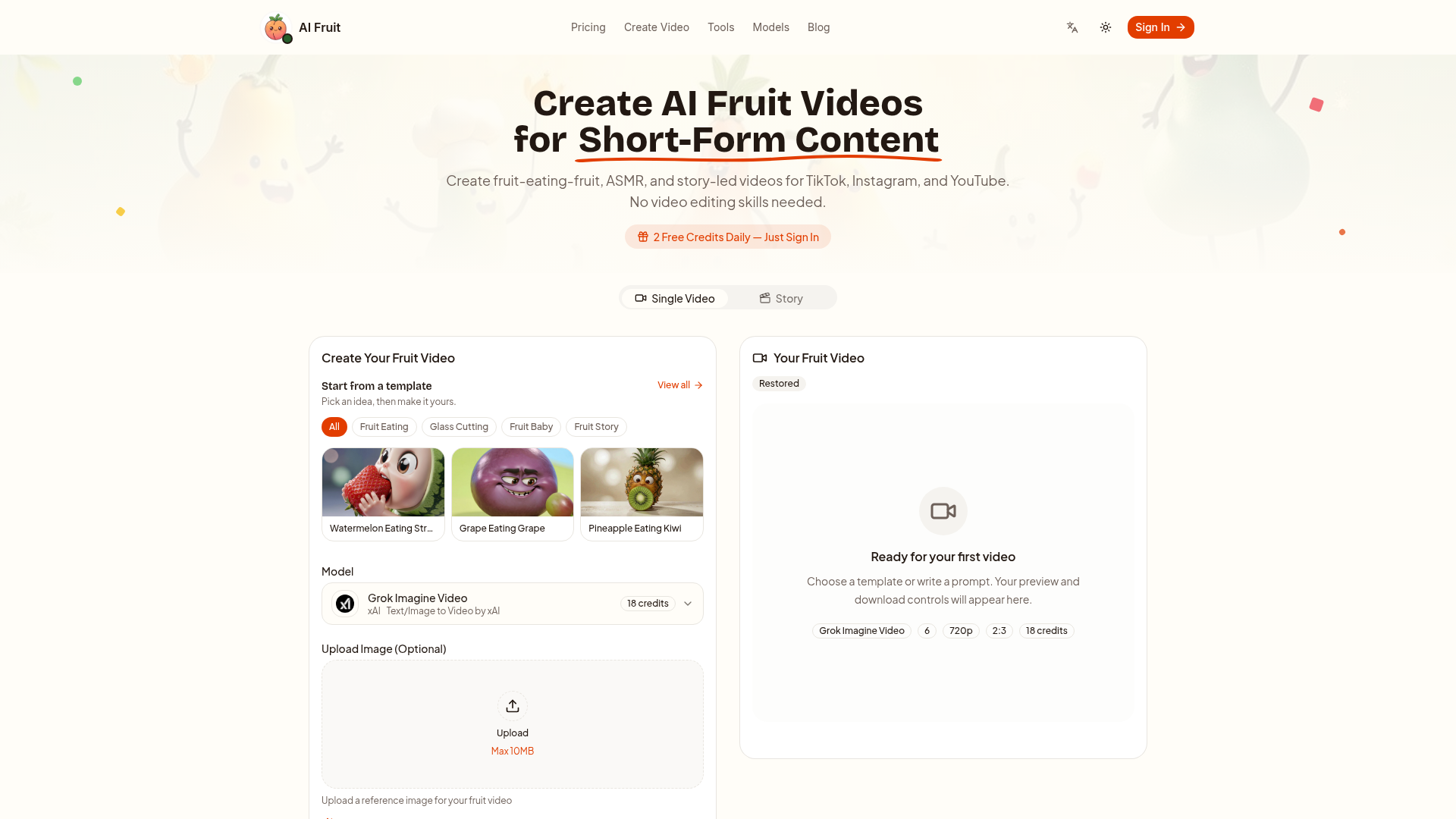AI Fruit screenshot 1
