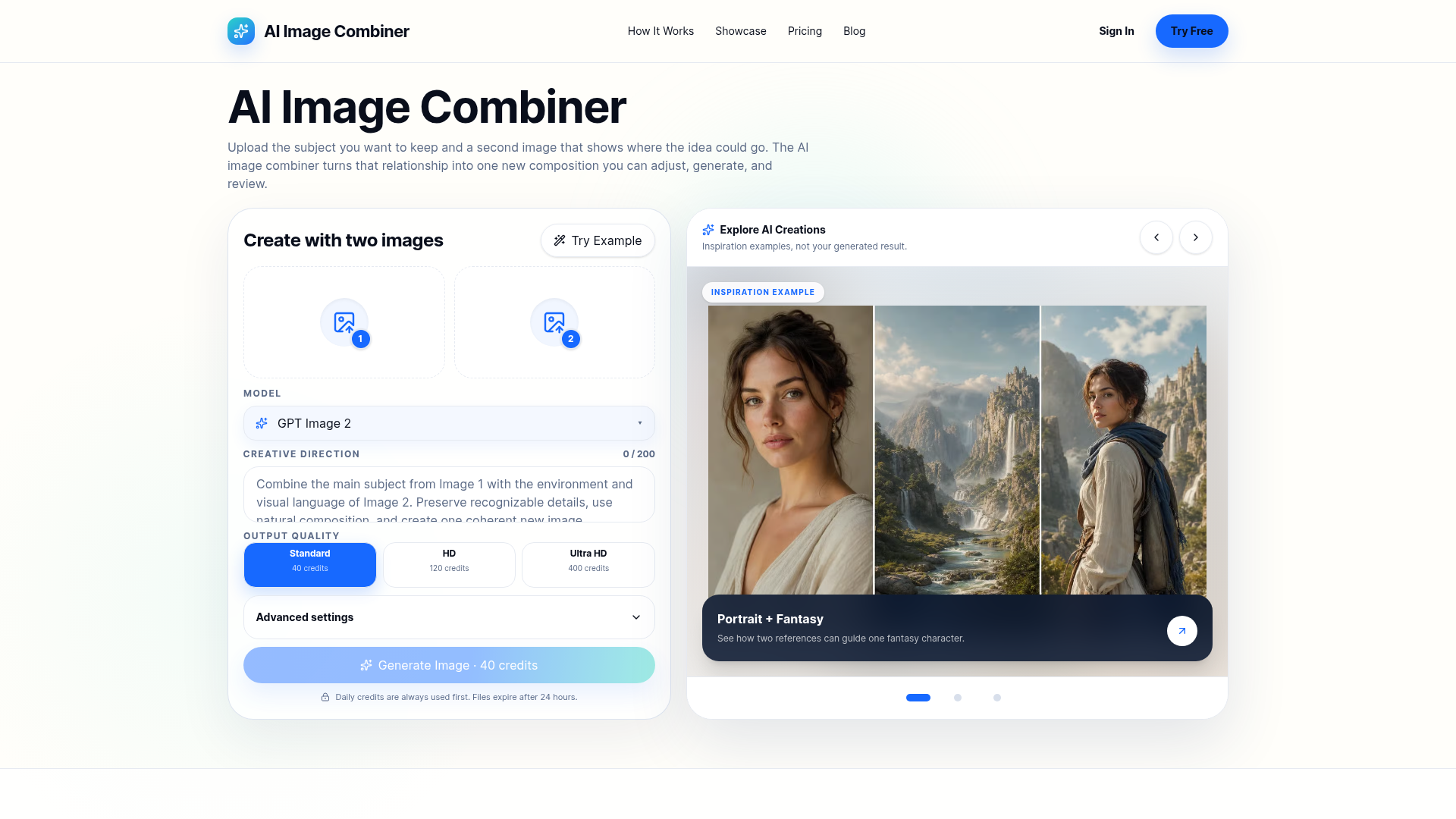 AI Image Combiner screenshot 1