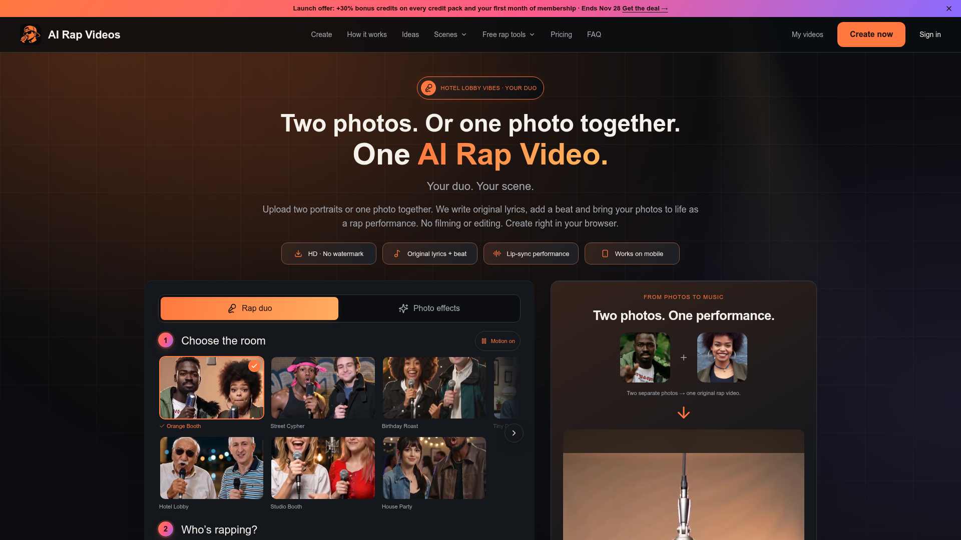 AI Rap Videos screenshot 1