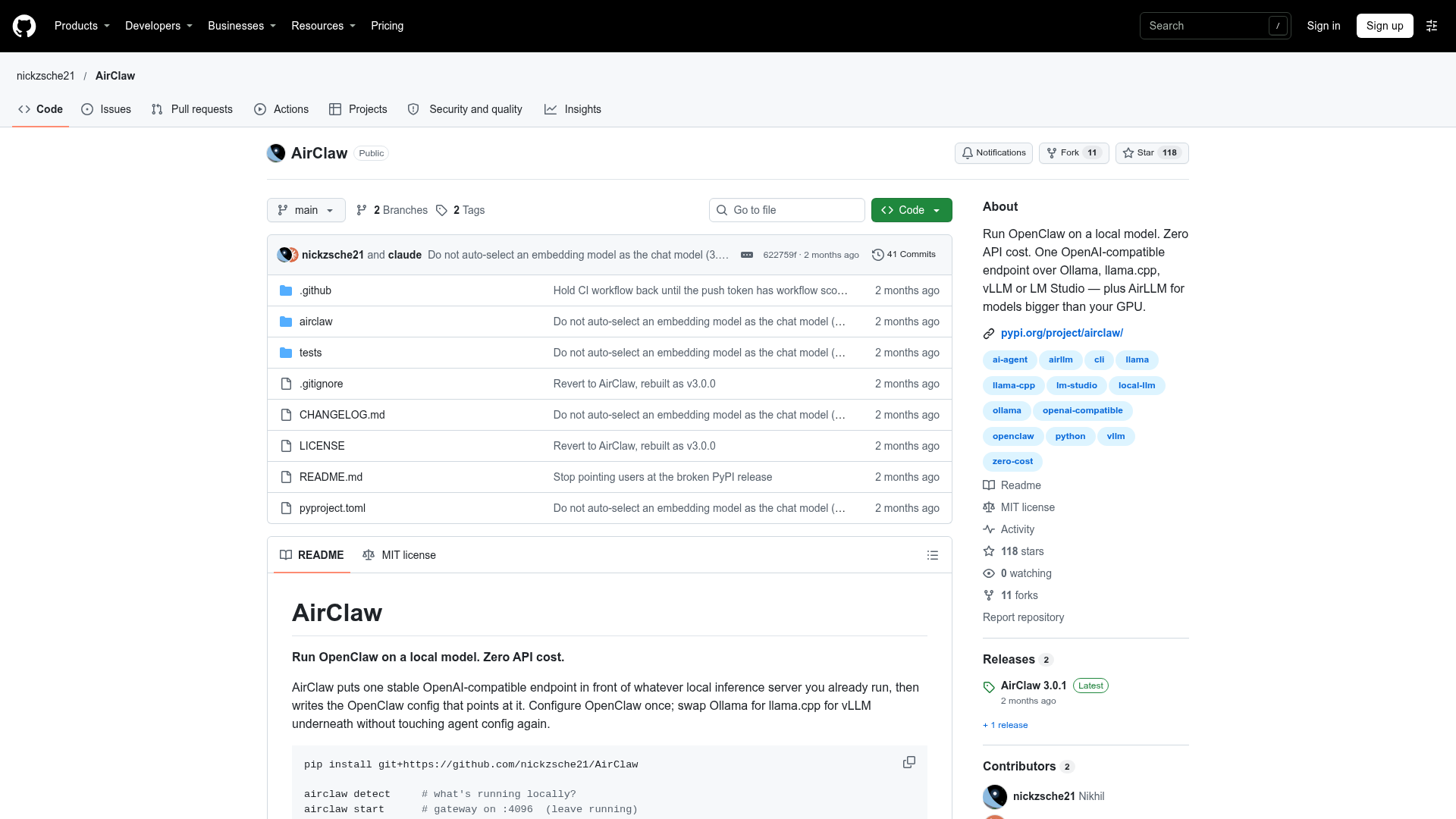 AirClaw screenshot 1