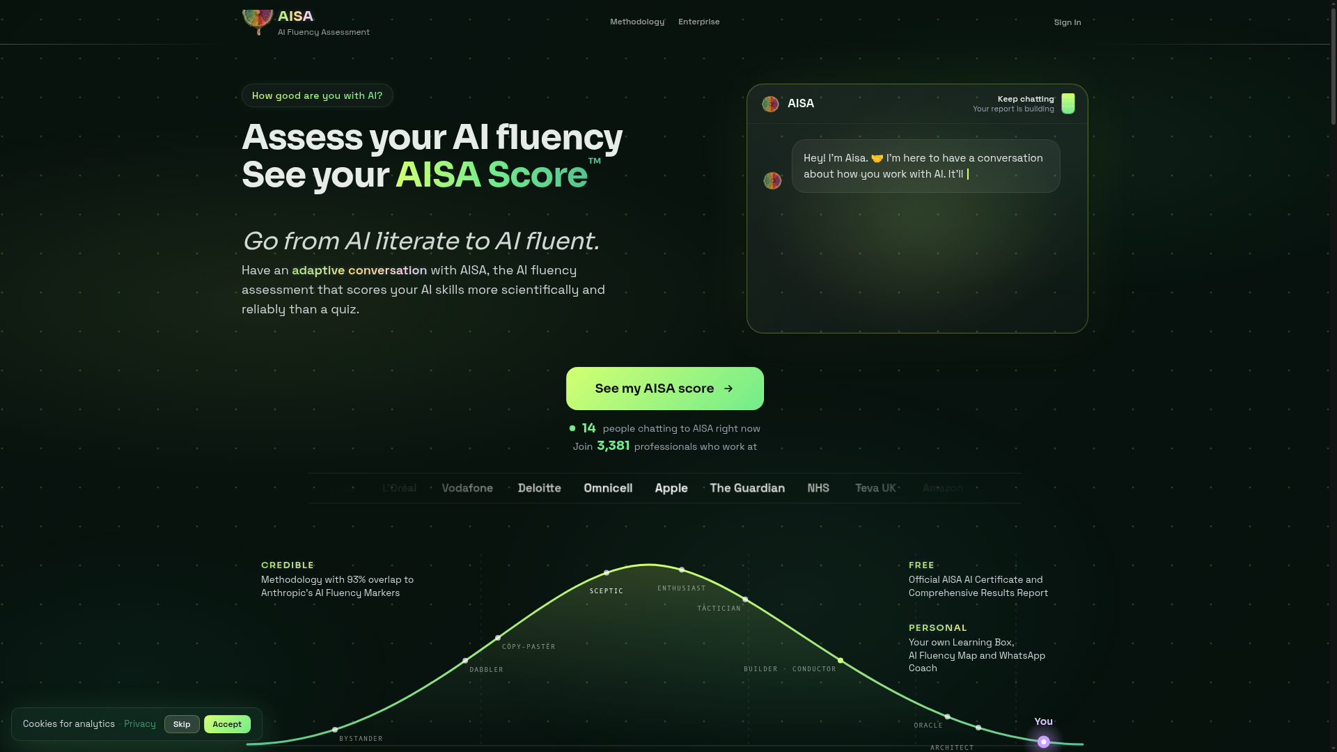 AISA screenshot 1