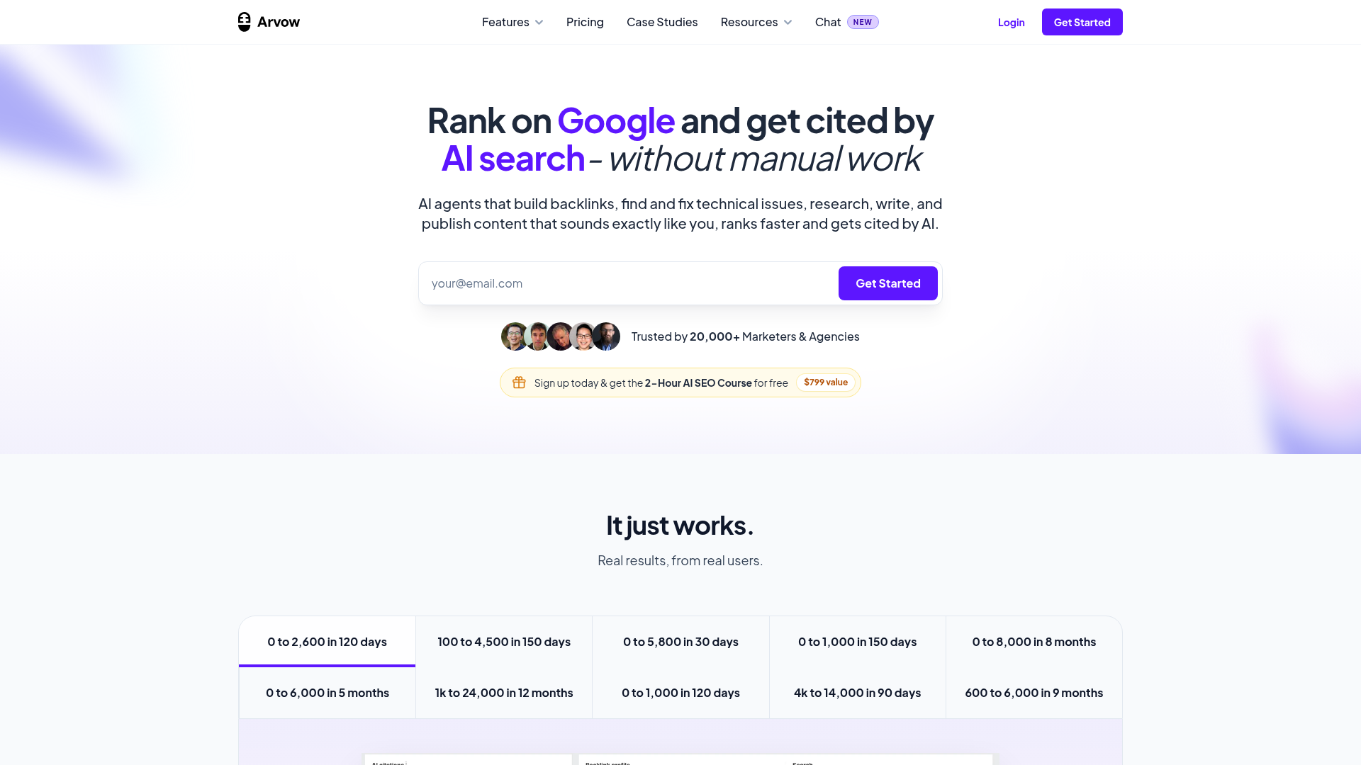 Arvow screenshot 1