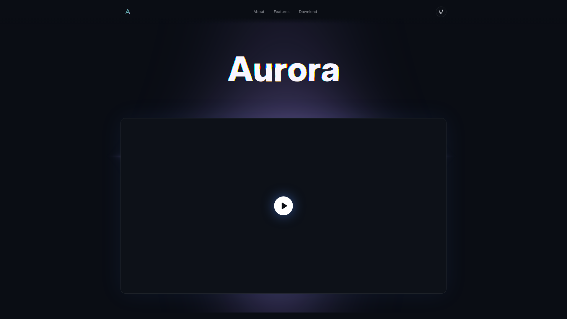 Aurora screenshot 1
