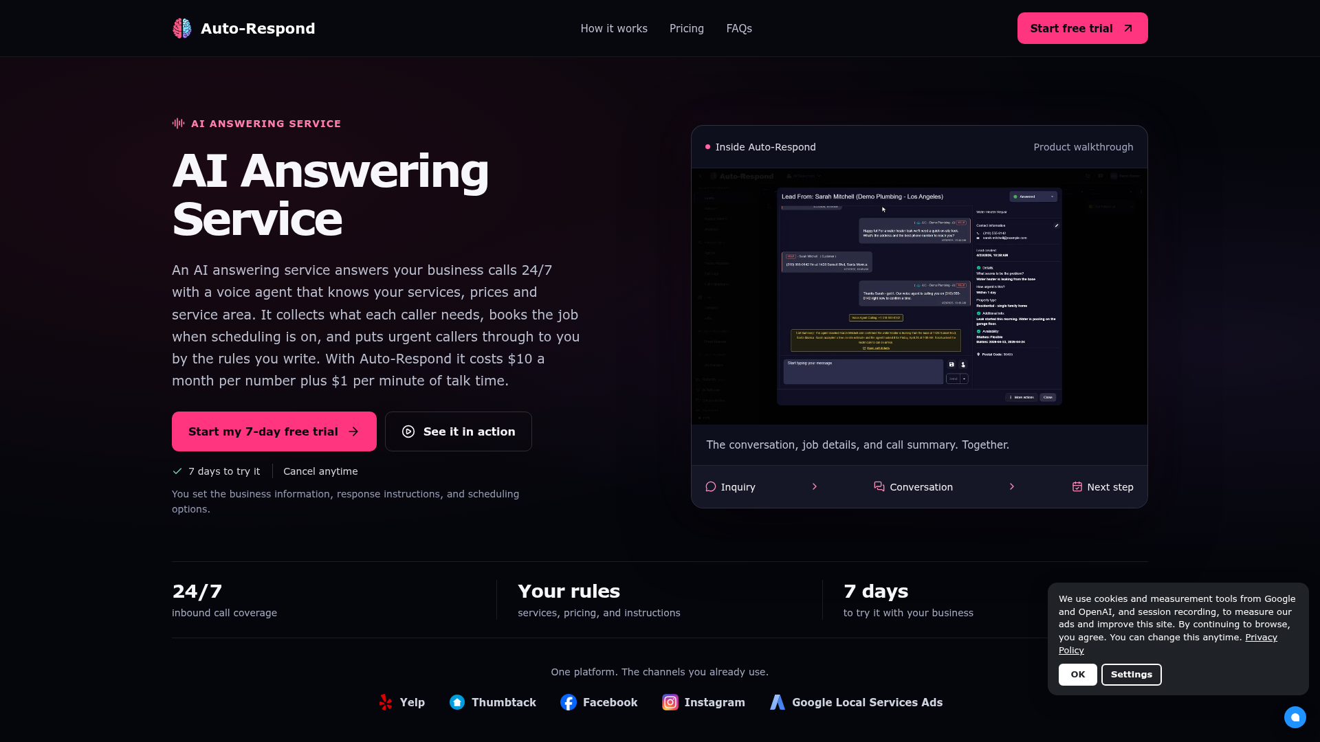 Auto-Respond screenshot 1
