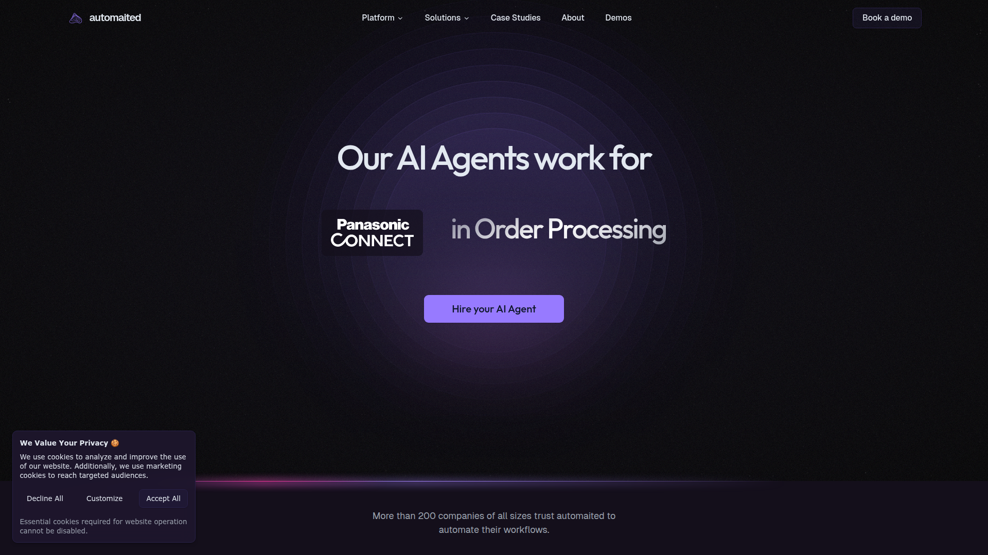 Automaited screenshot 1