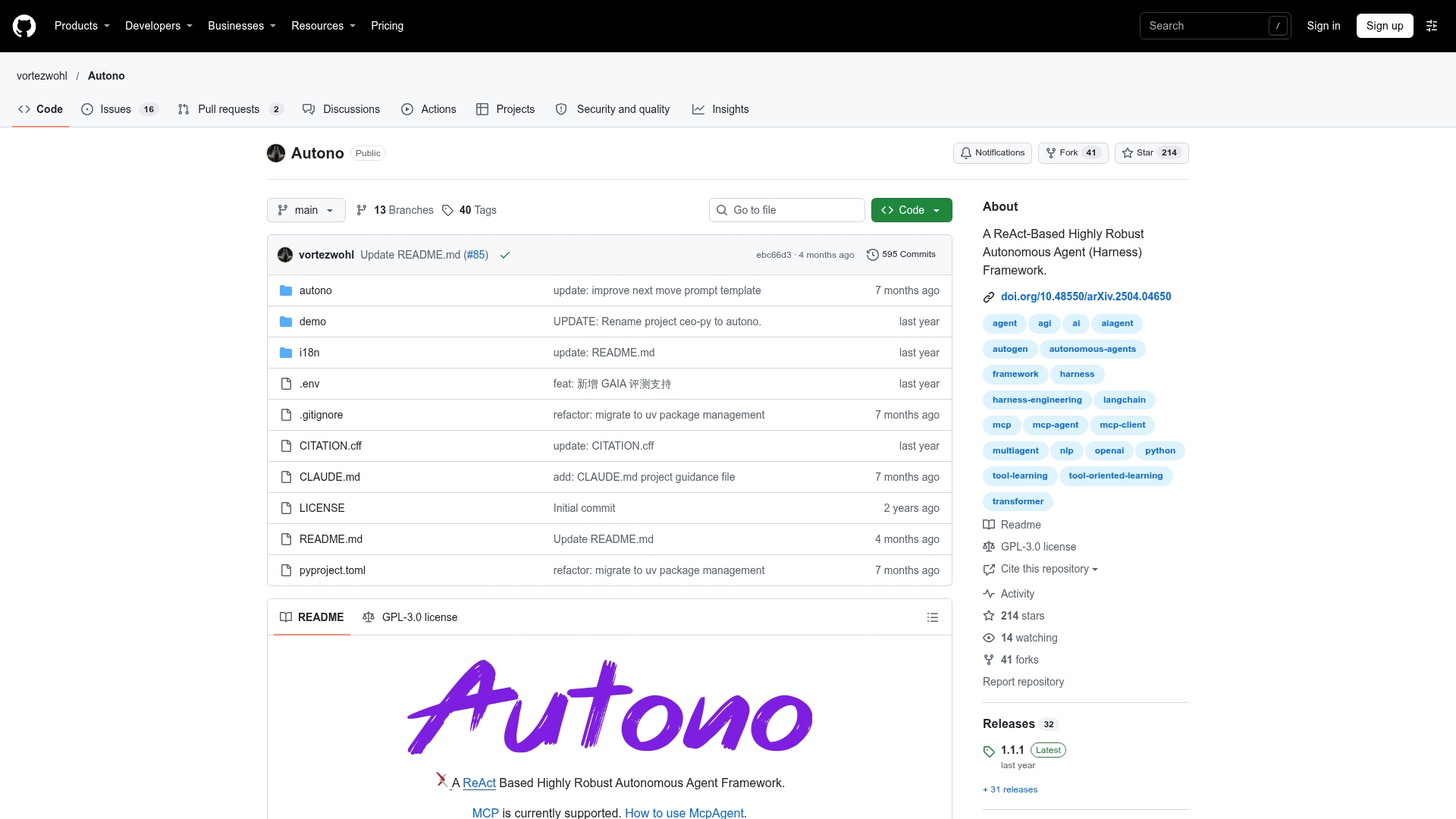 Autono screenshot 1