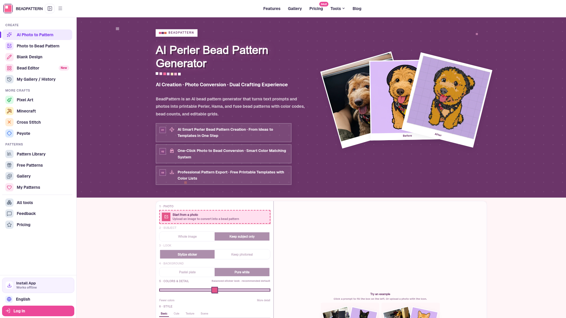 BeadPattern screenshot 1