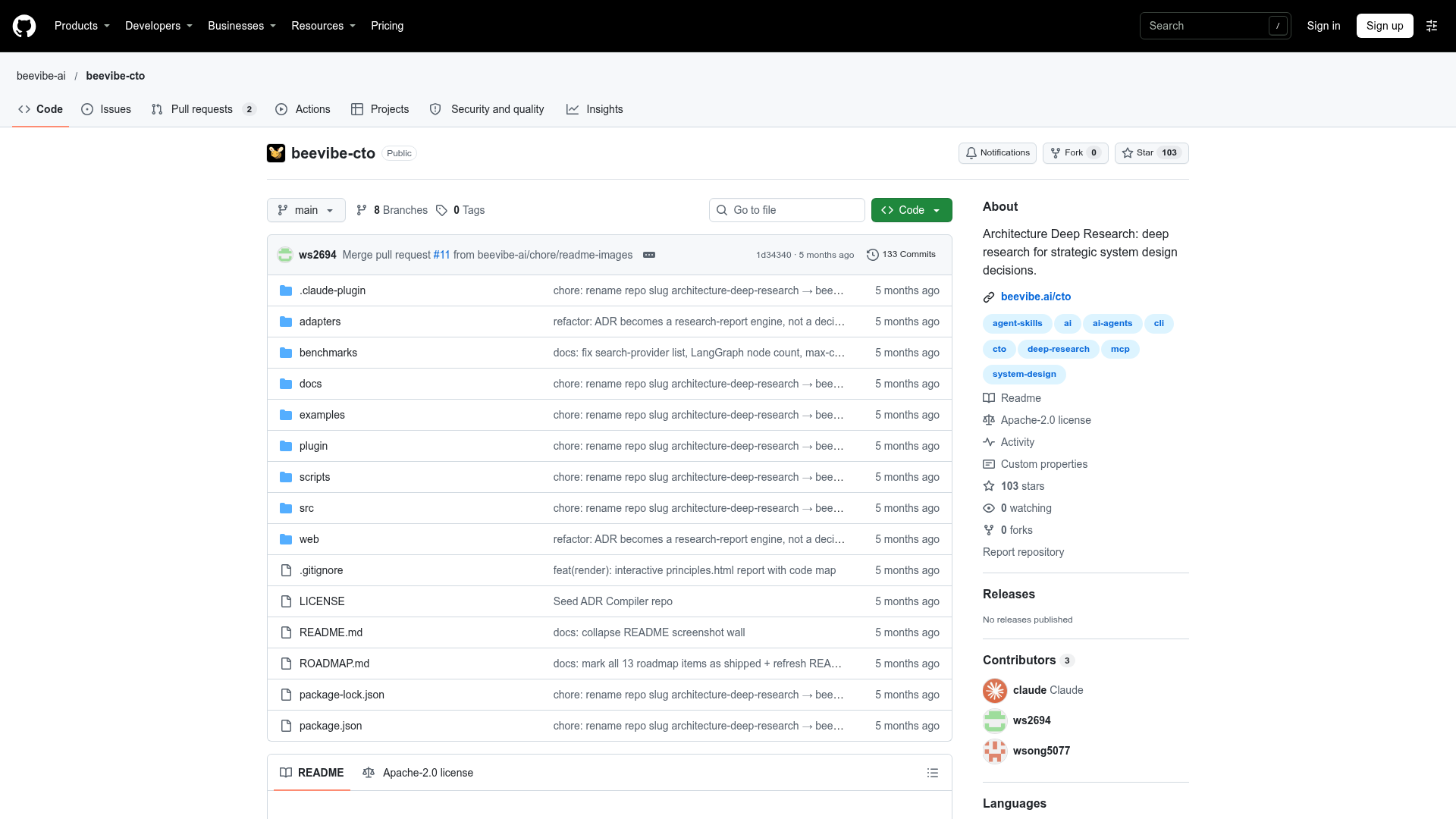 beevibe-cto screenshot 1