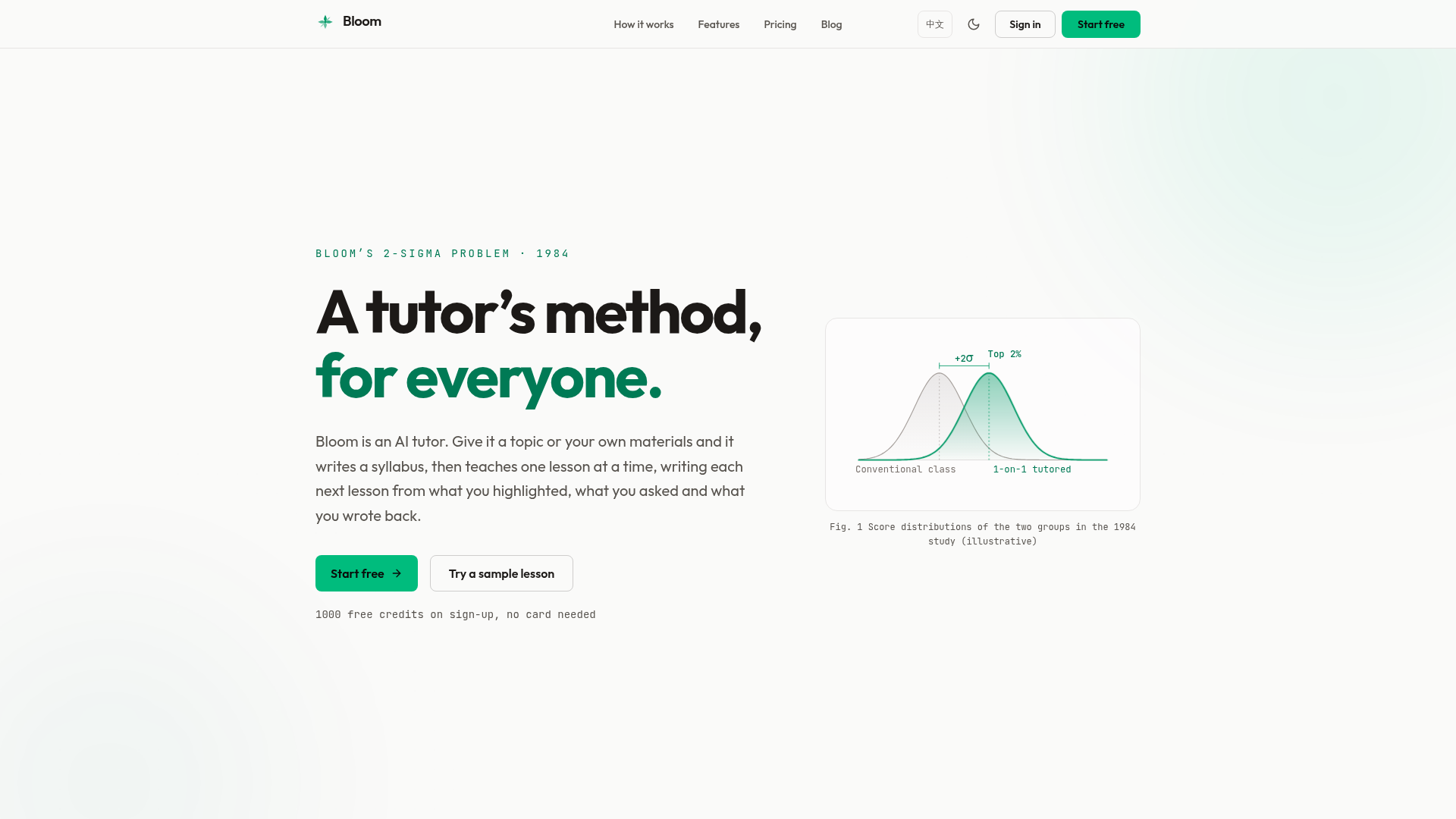 Bloom screenshot 1