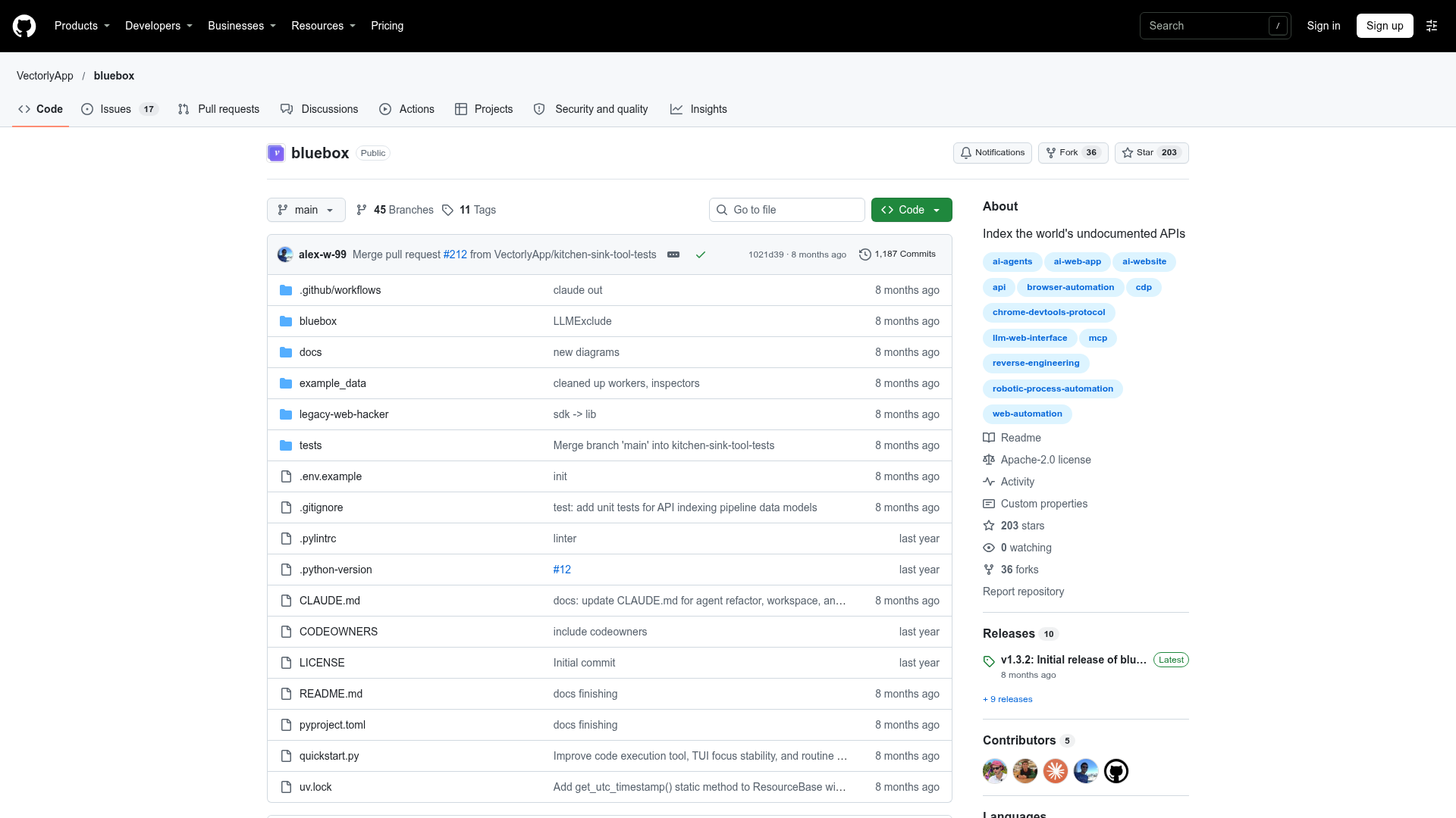 bluebox screenshot 1