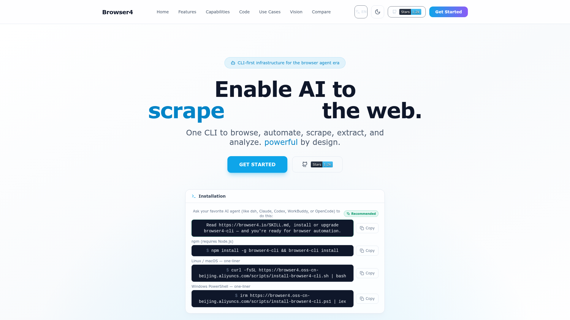 Browser4 screenshot 1