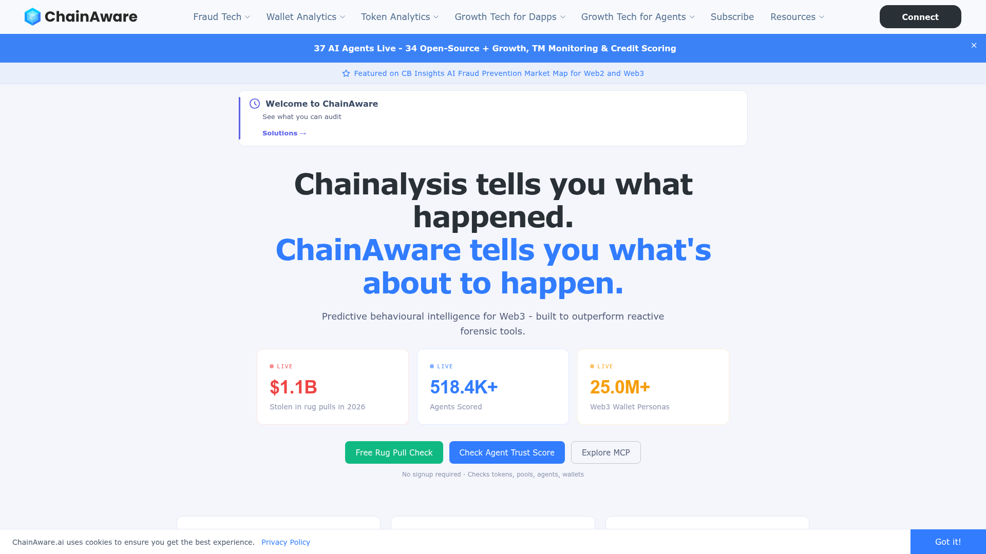 ChainAware.ai screenshot 1