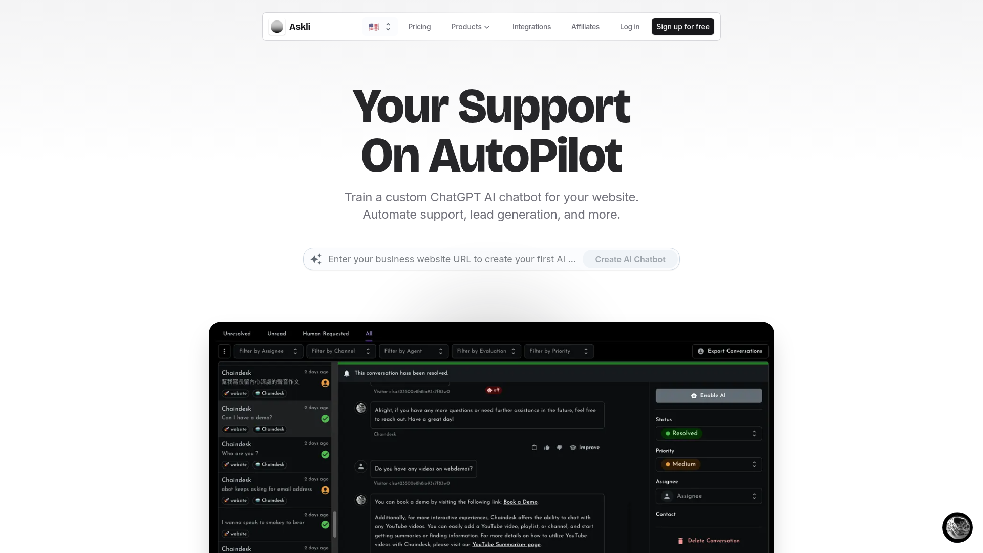 ChainDesk screenshot 1