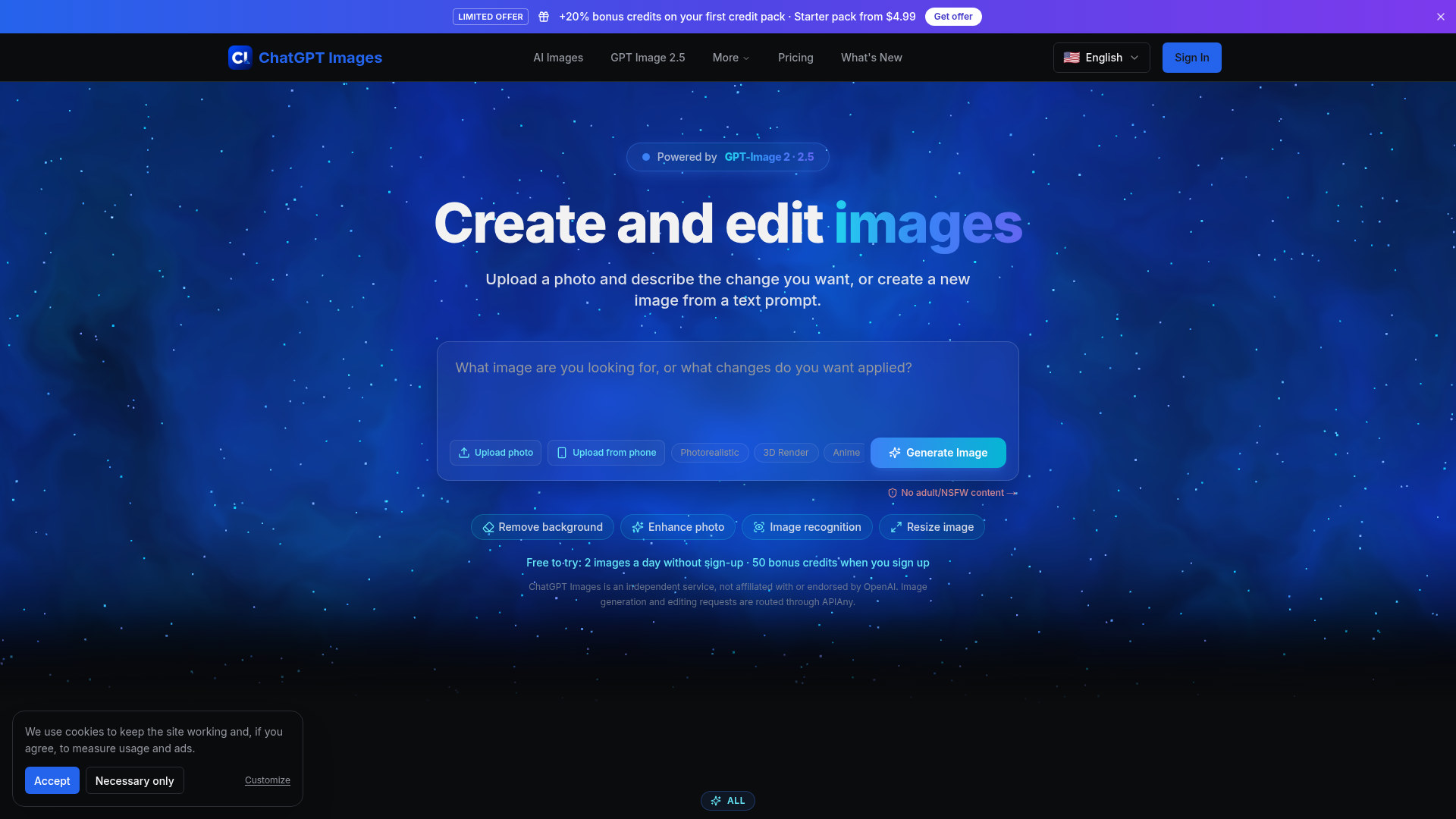 ChatGPT Images screenshot 1