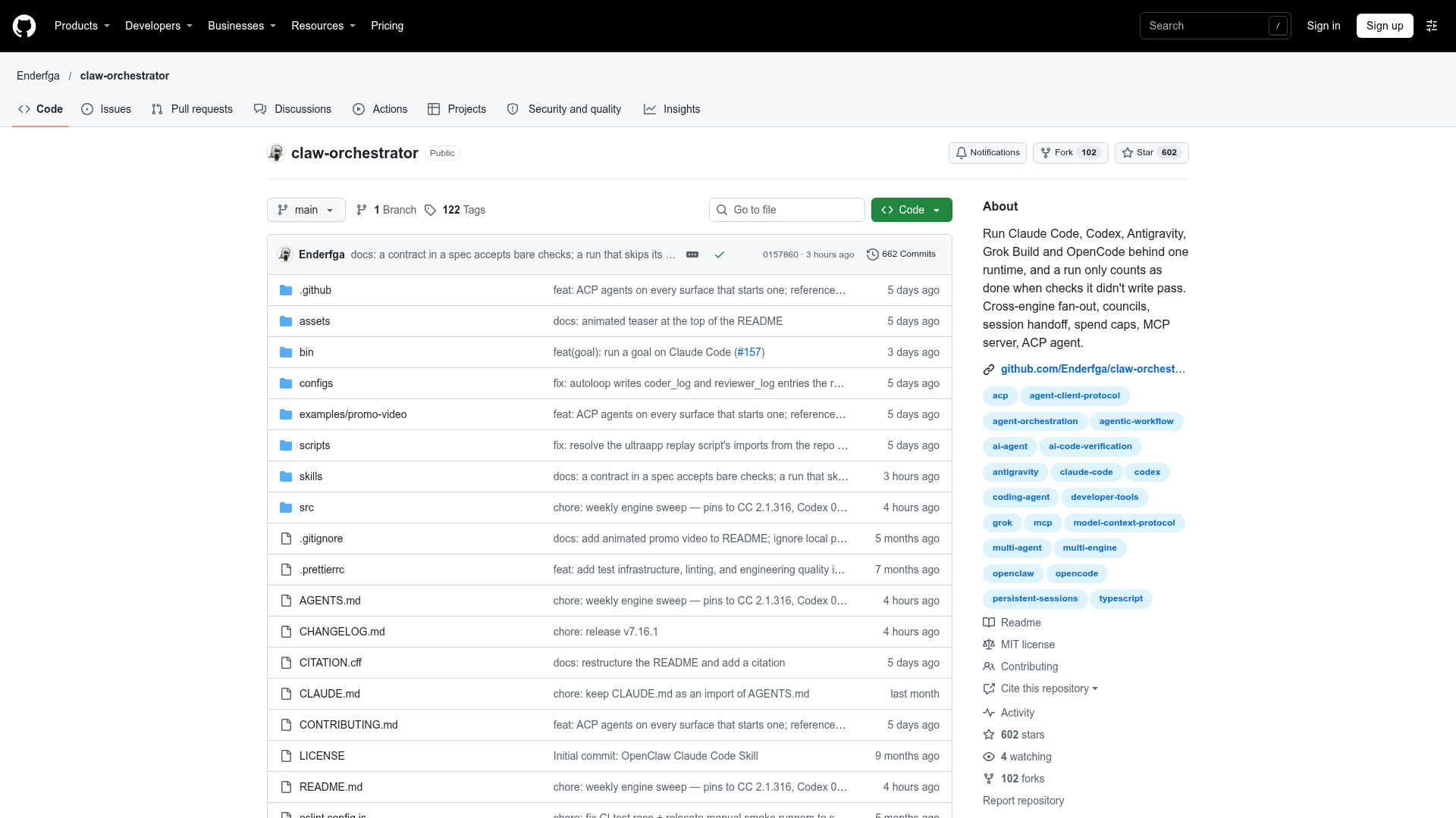 claw-orchestrator screenshot 1