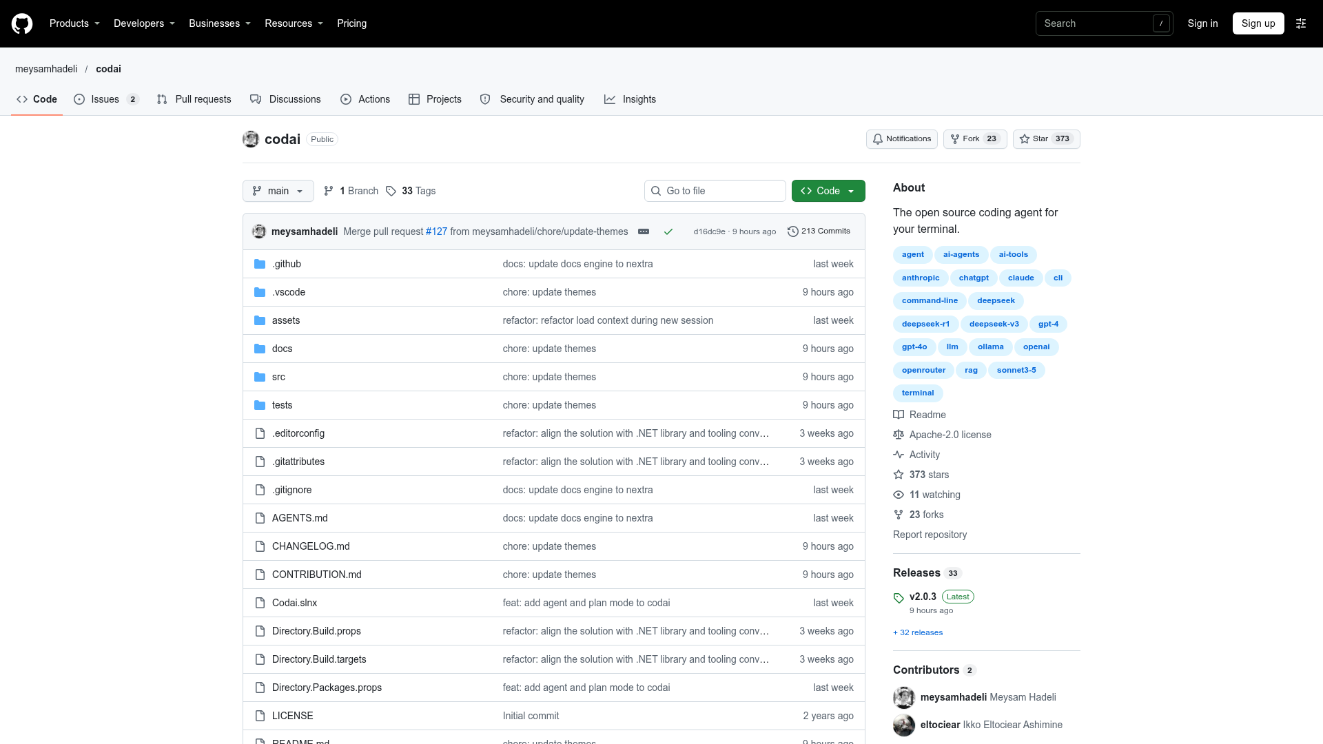 codai screenshot 1