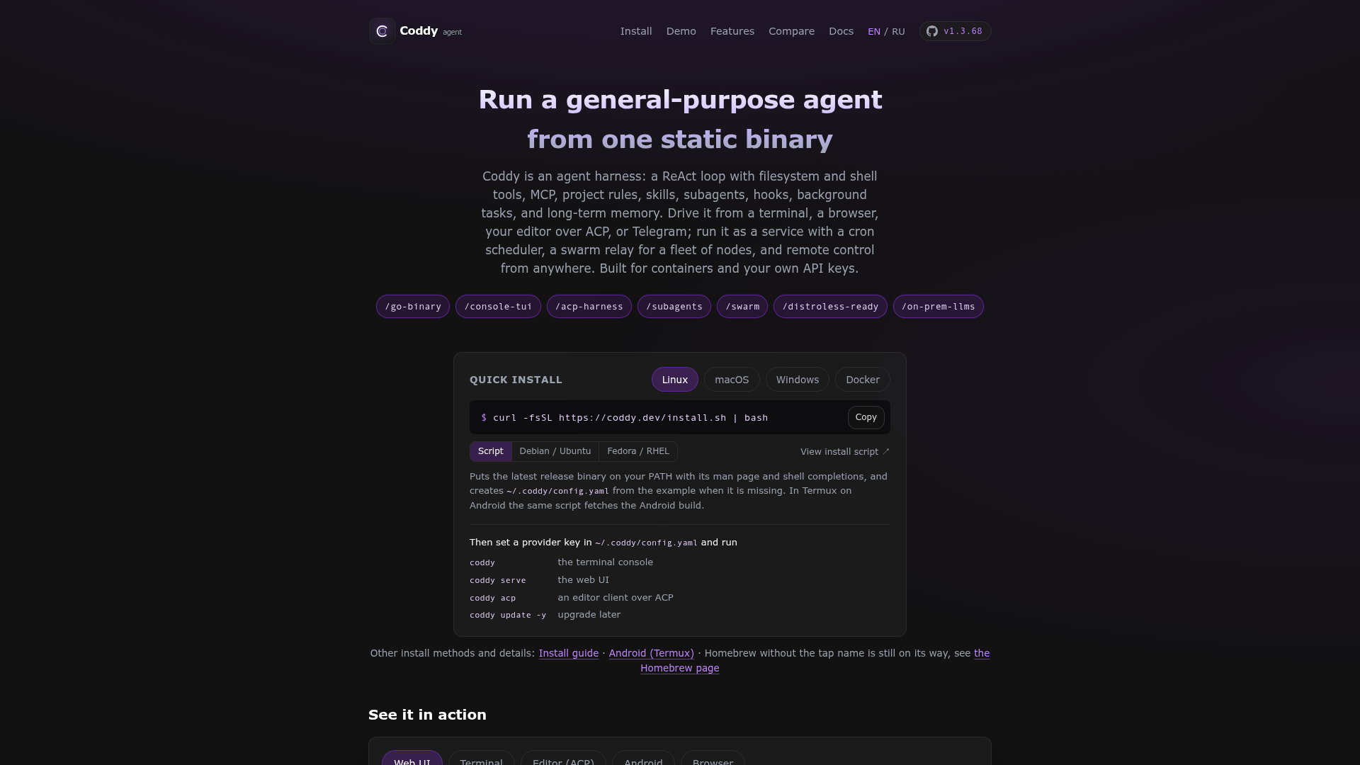 coddy-agent screenshot 1