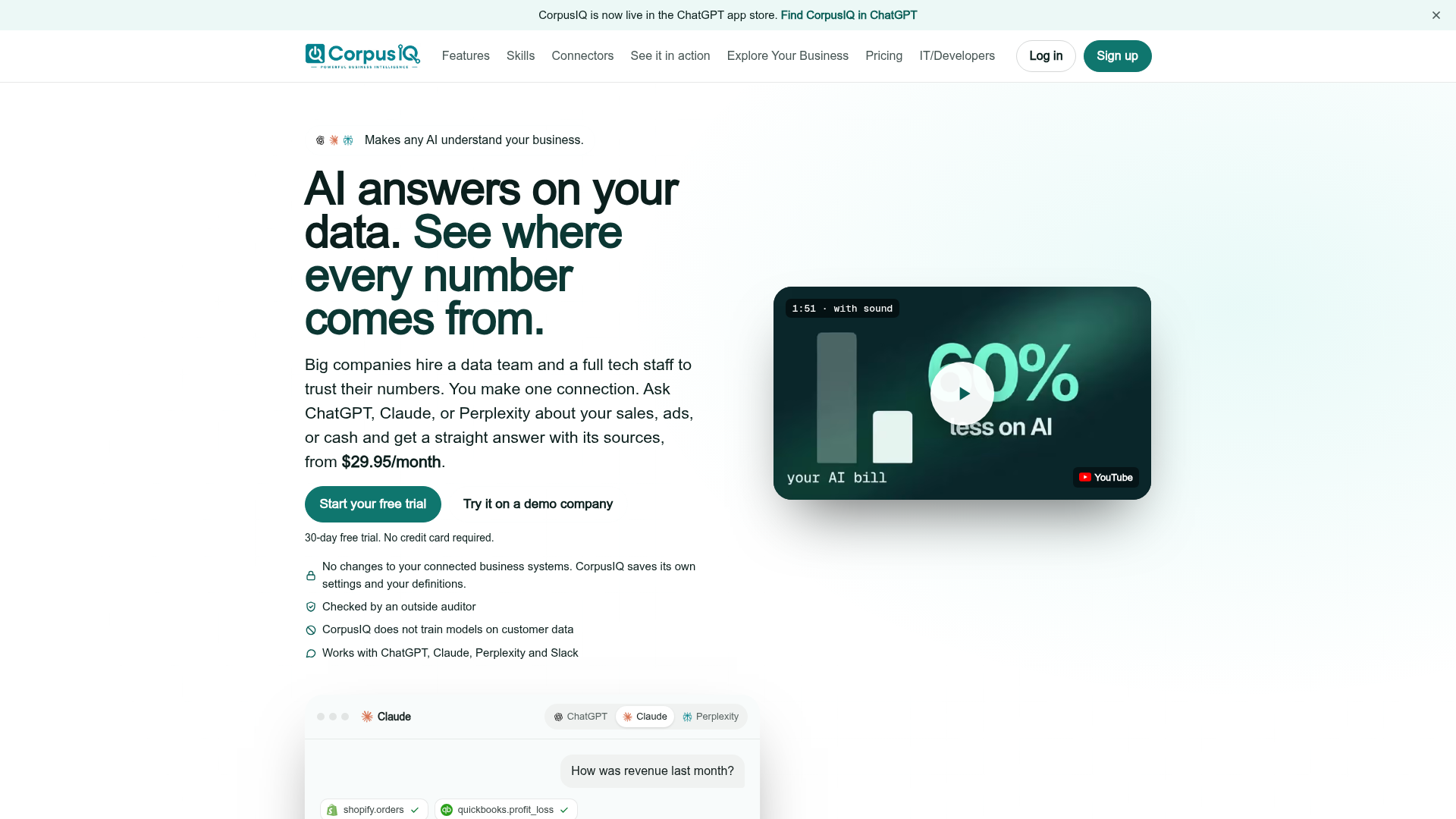 CorpusIQ screenshot 1