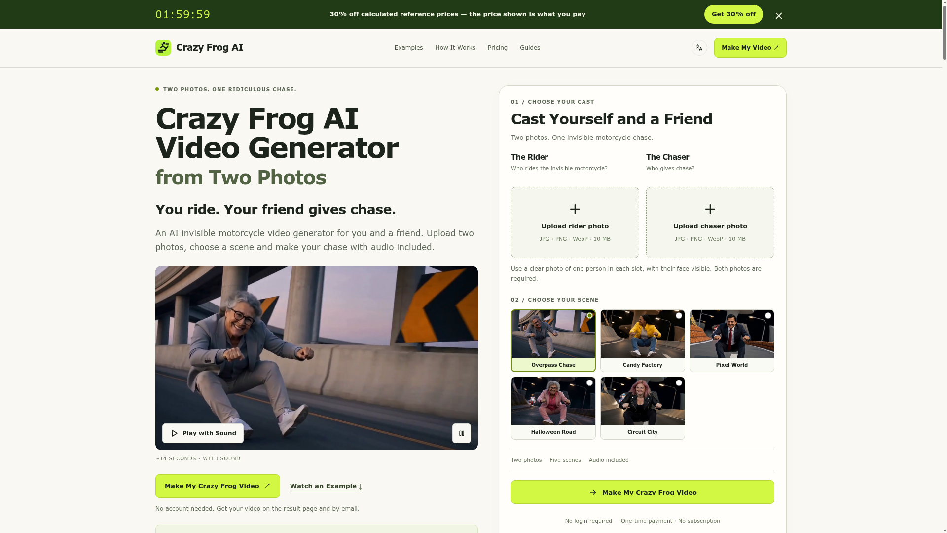 crazy-frog-ai screenshot 1