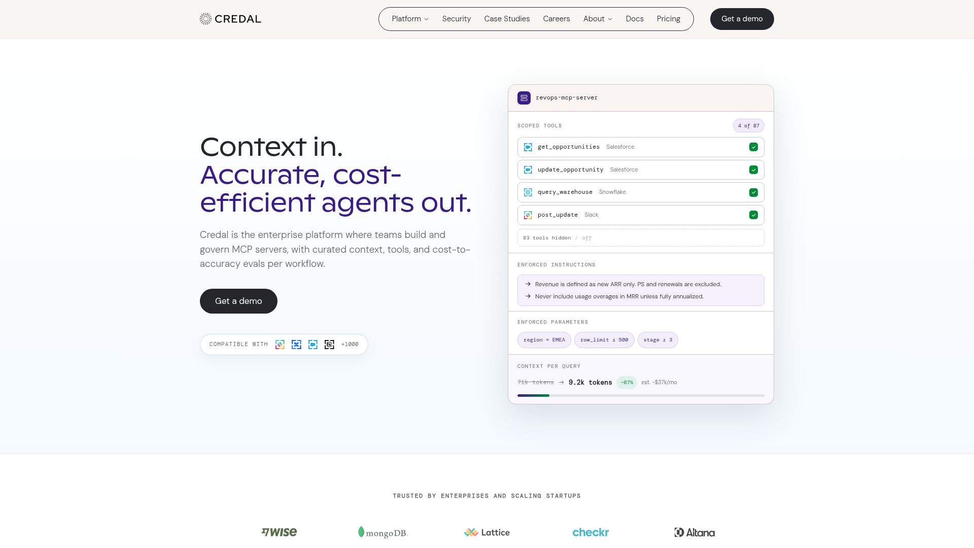 Credal screenshot 1