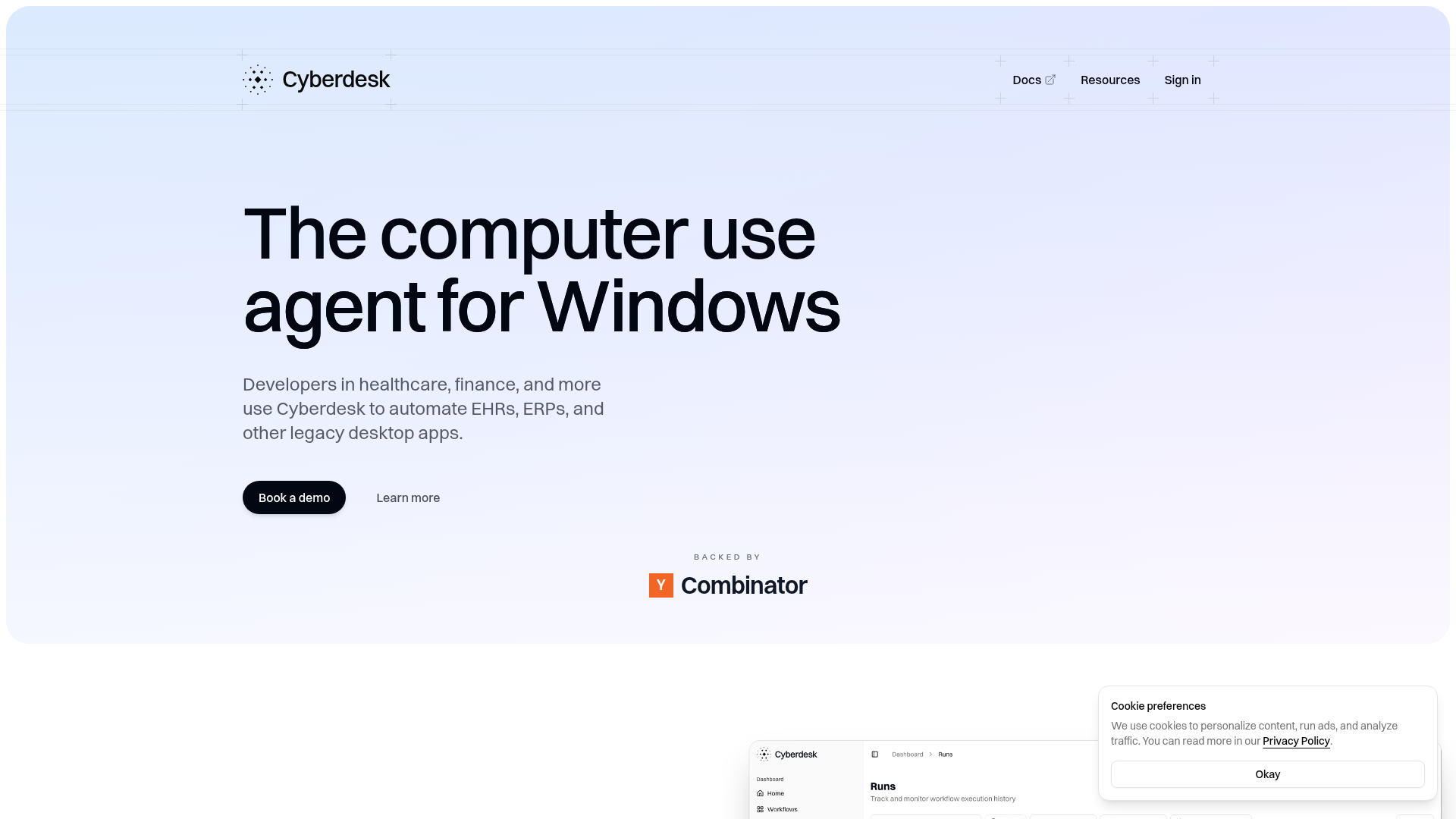 cyberdesk screenshot 1