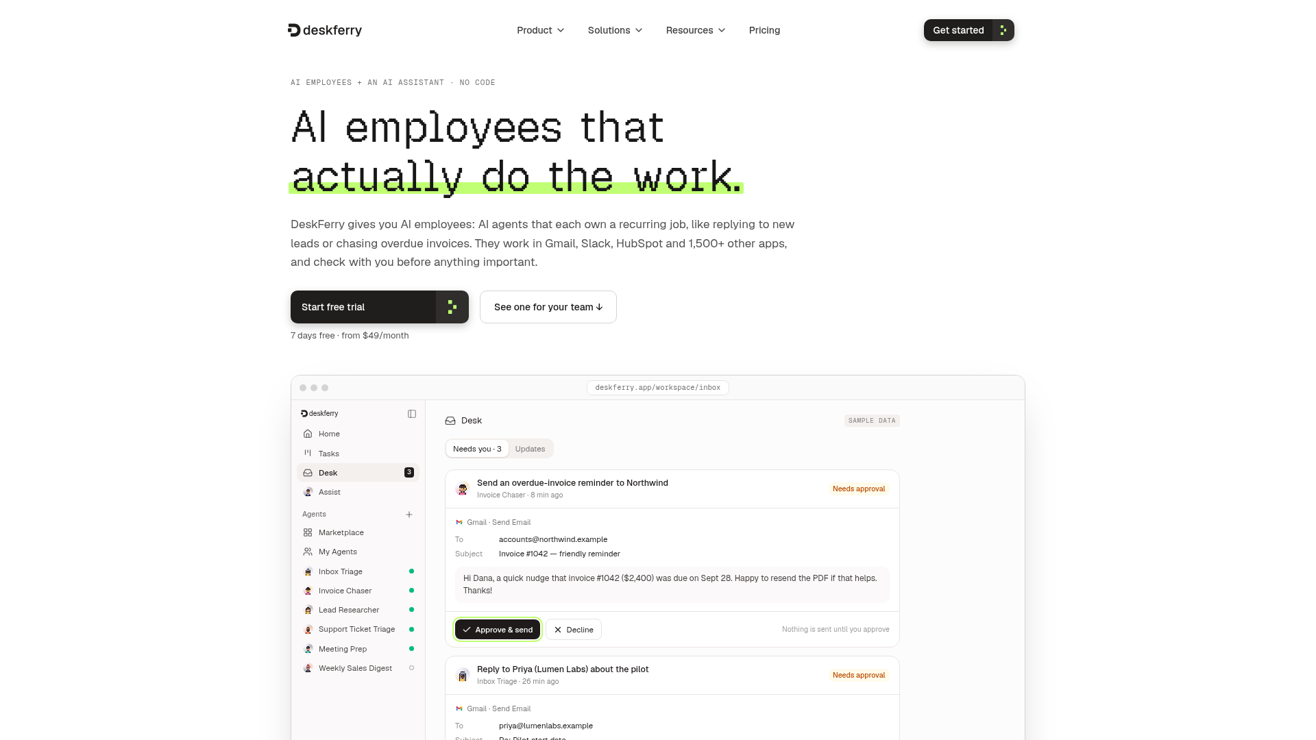 DeskFerry screenshot 1