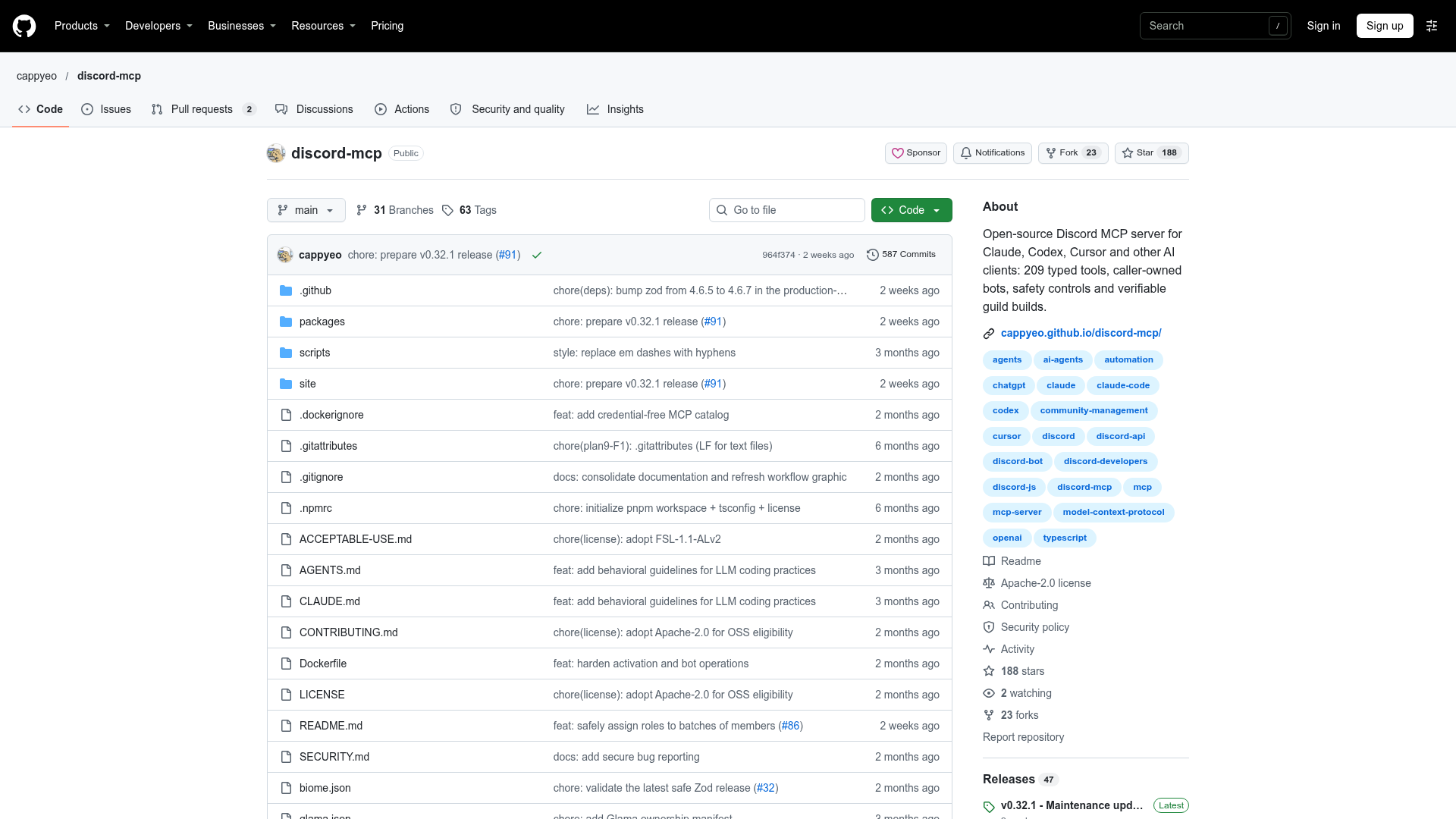 discord-mcp screenshot 1