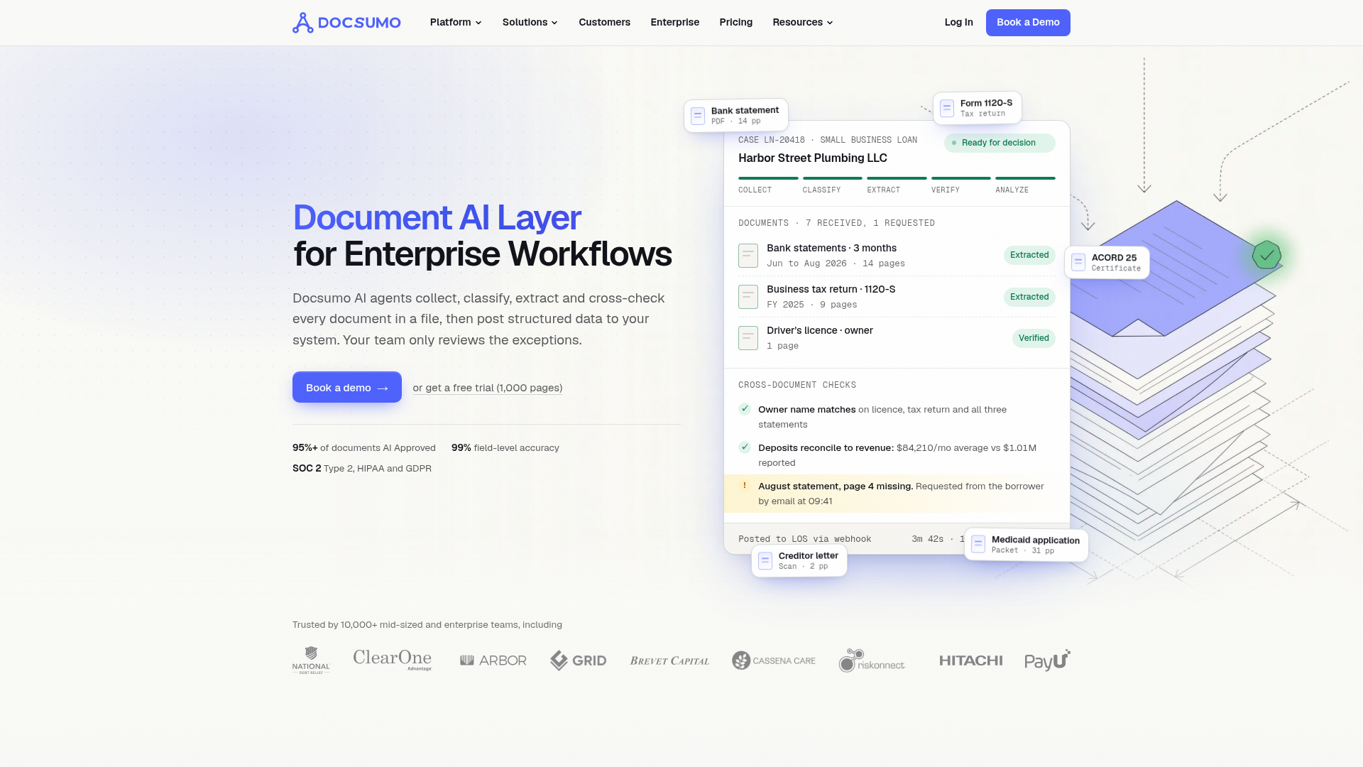 Docsumo screenshot 1