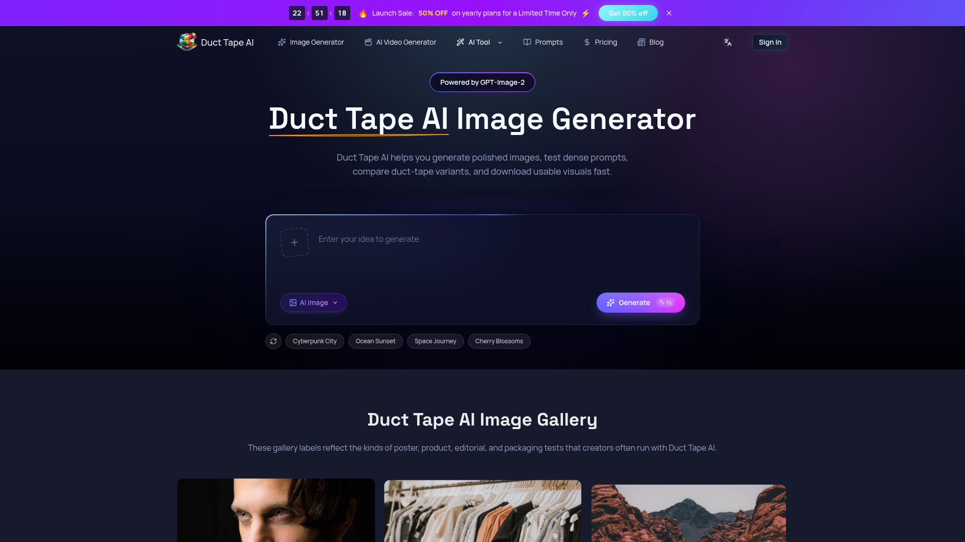 Duct Tape AI screenshot 1