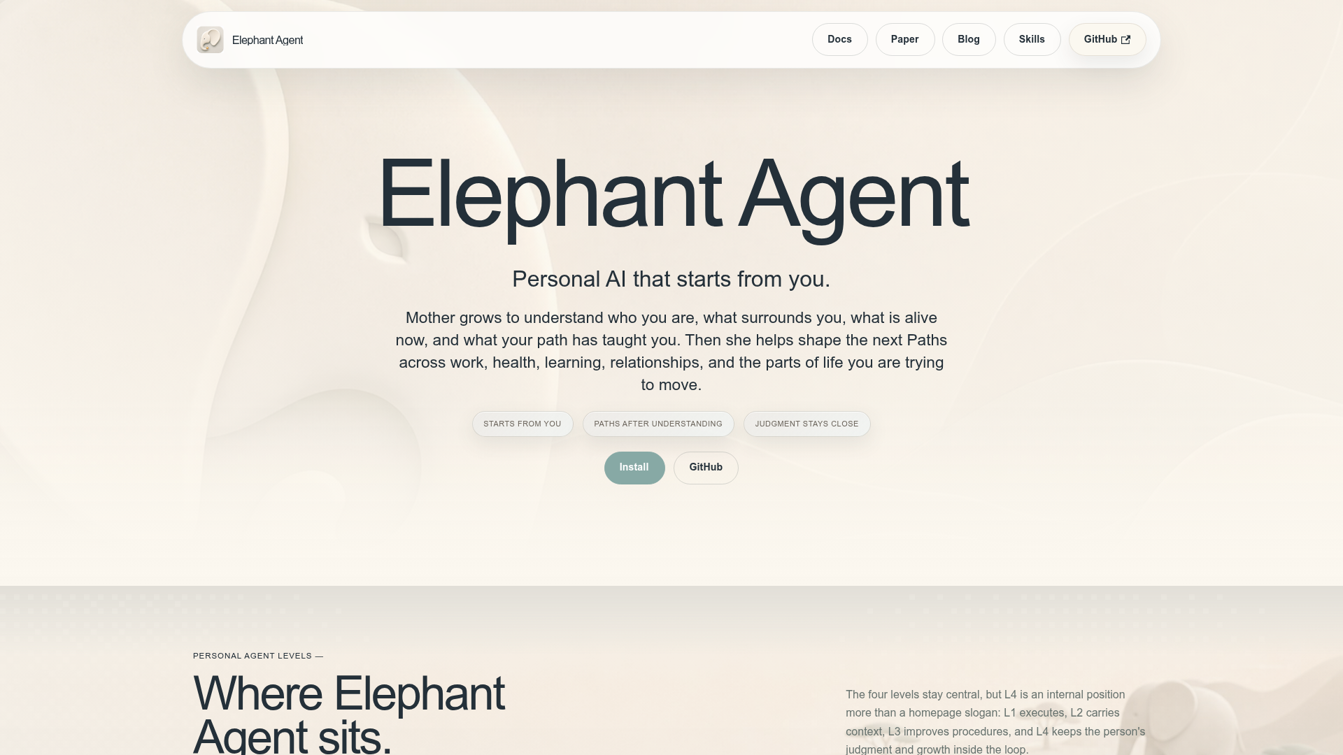 elephant-agent screenshot 1