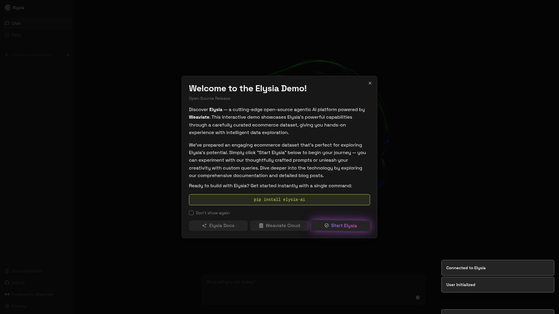 Elysia screenshot 1