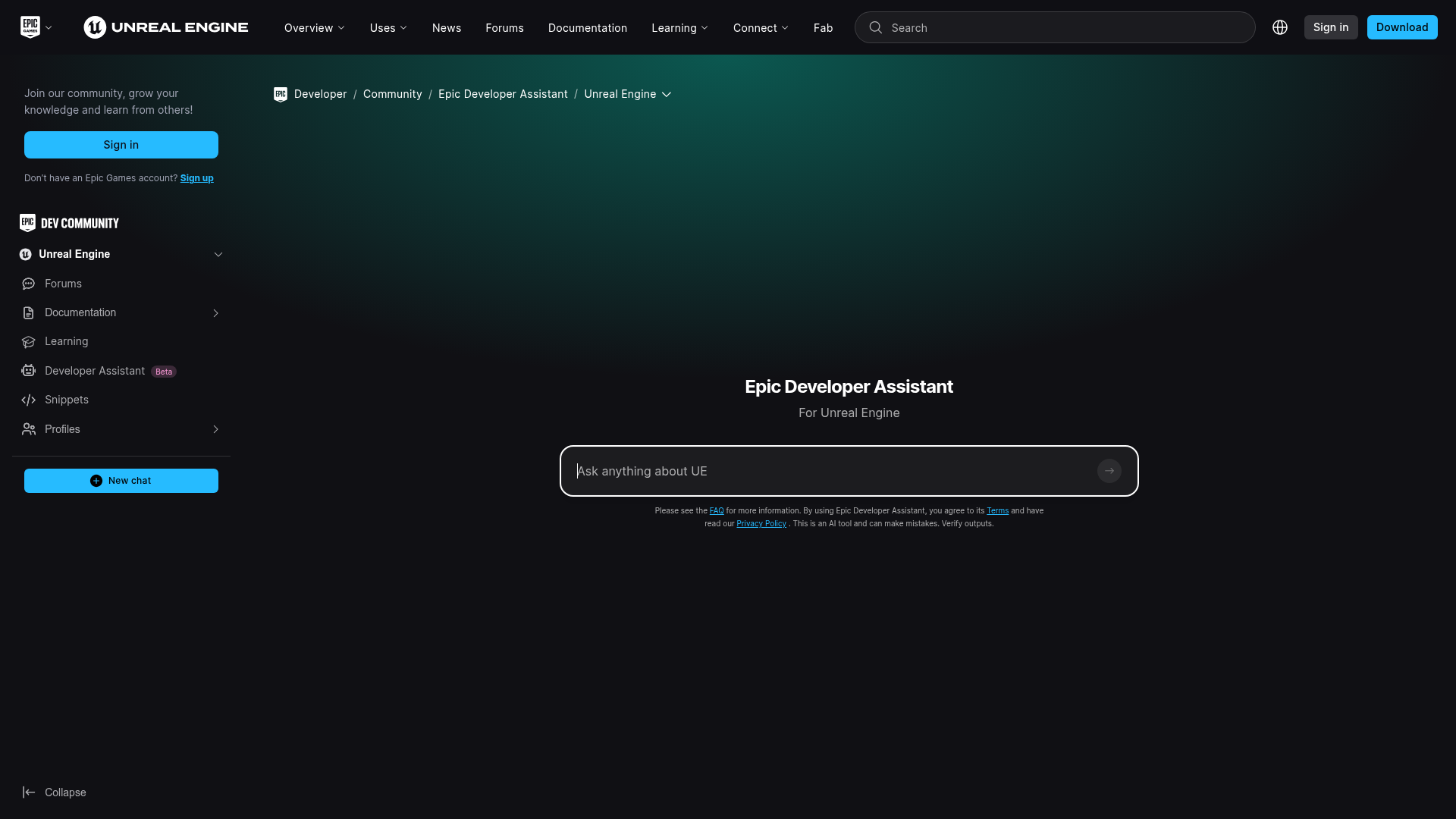 Epic Developer Assistant For Unreal Engine screenshot 1