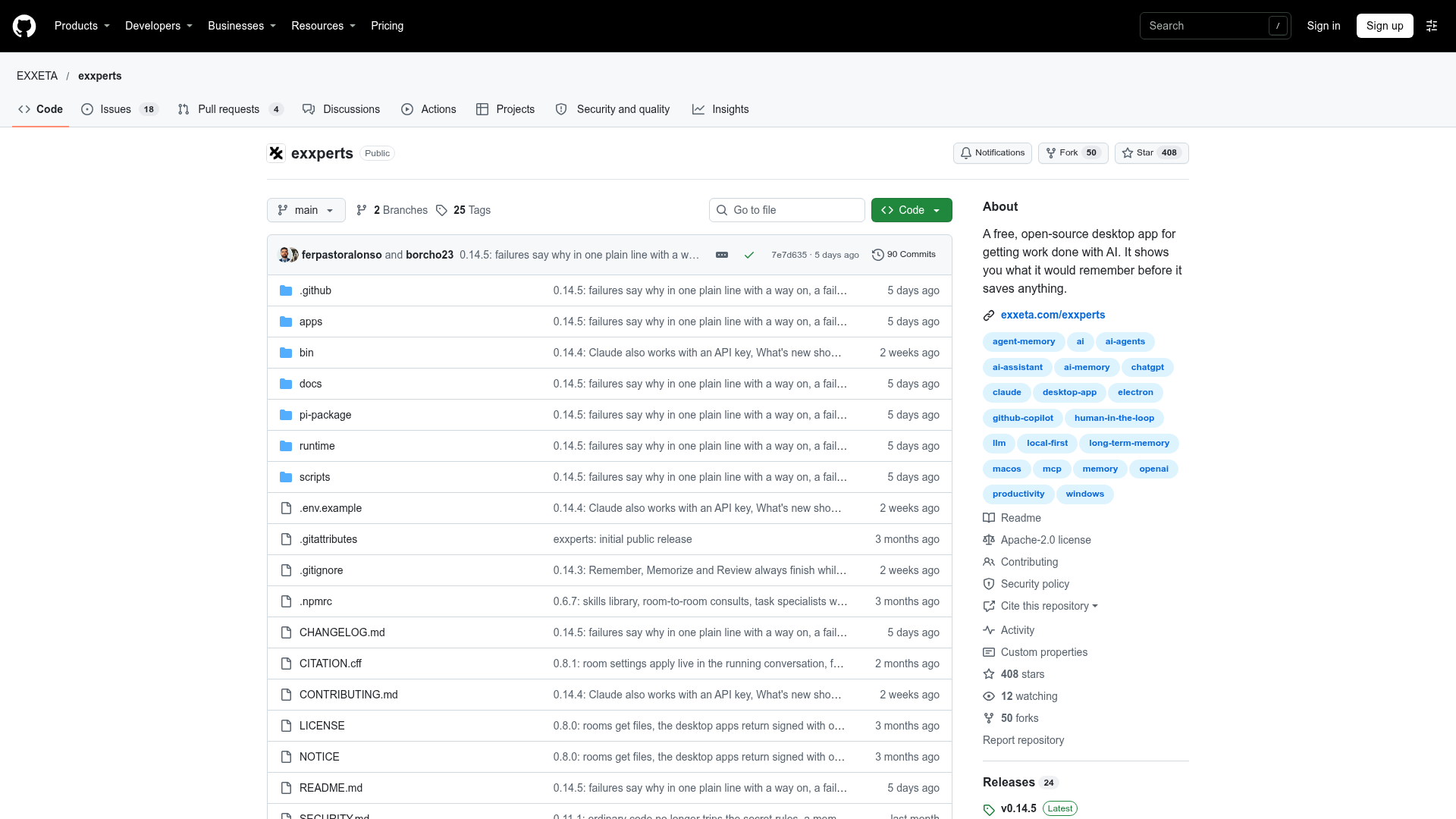 exxperts screenshot 1