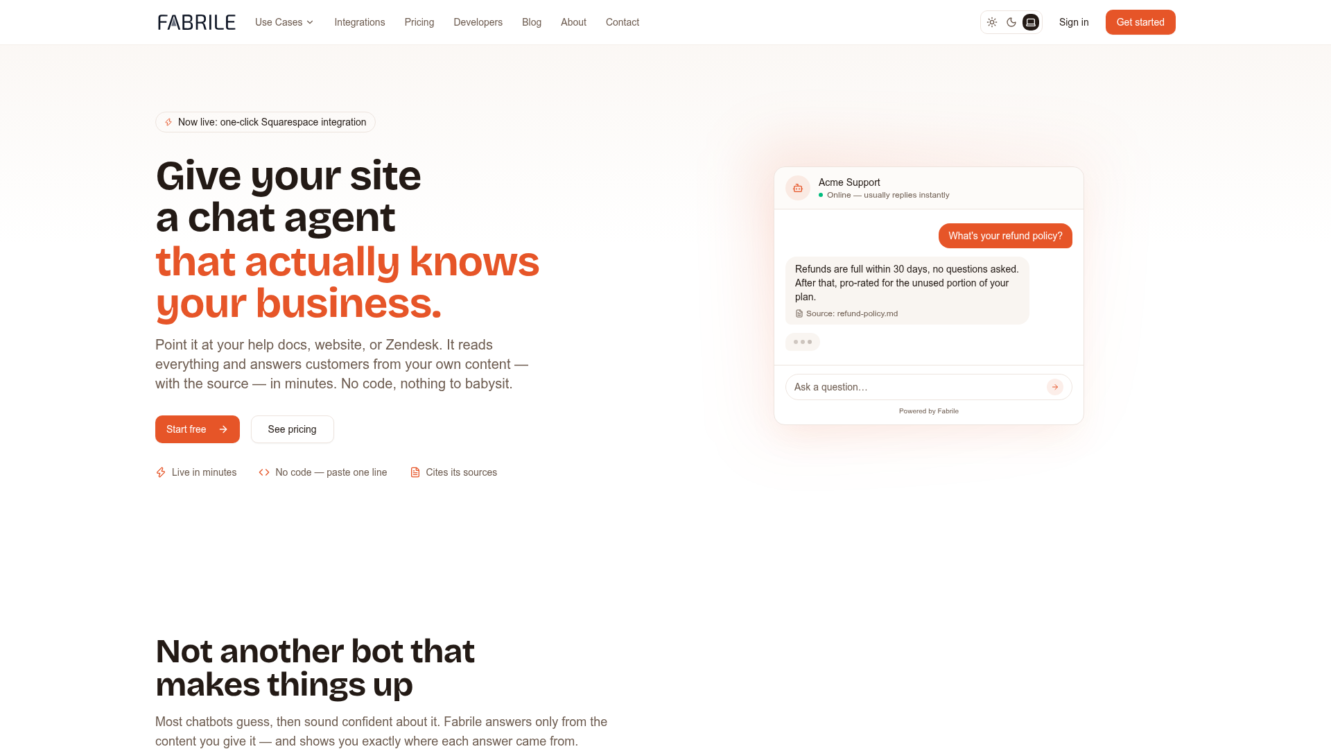 Fabrile screenshot 1