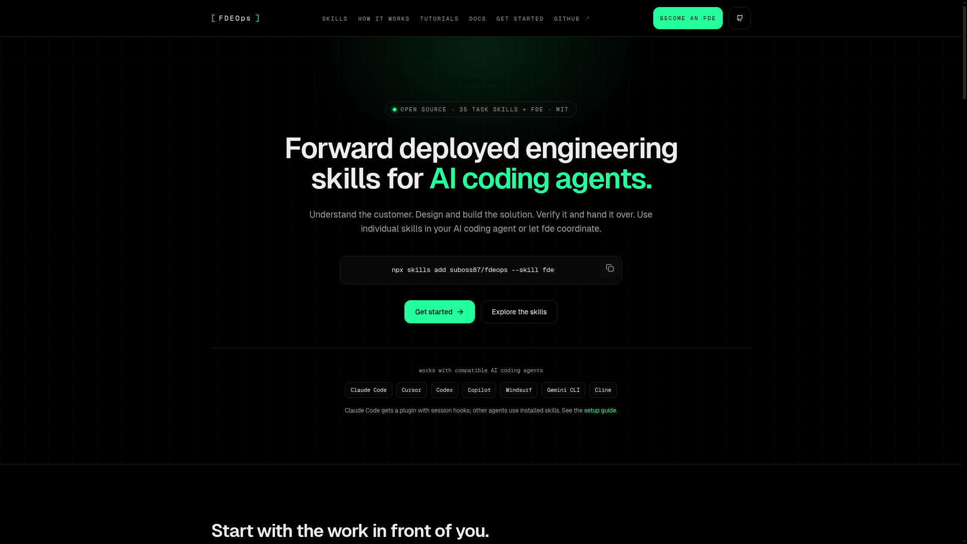 FDEOps screenshot 1