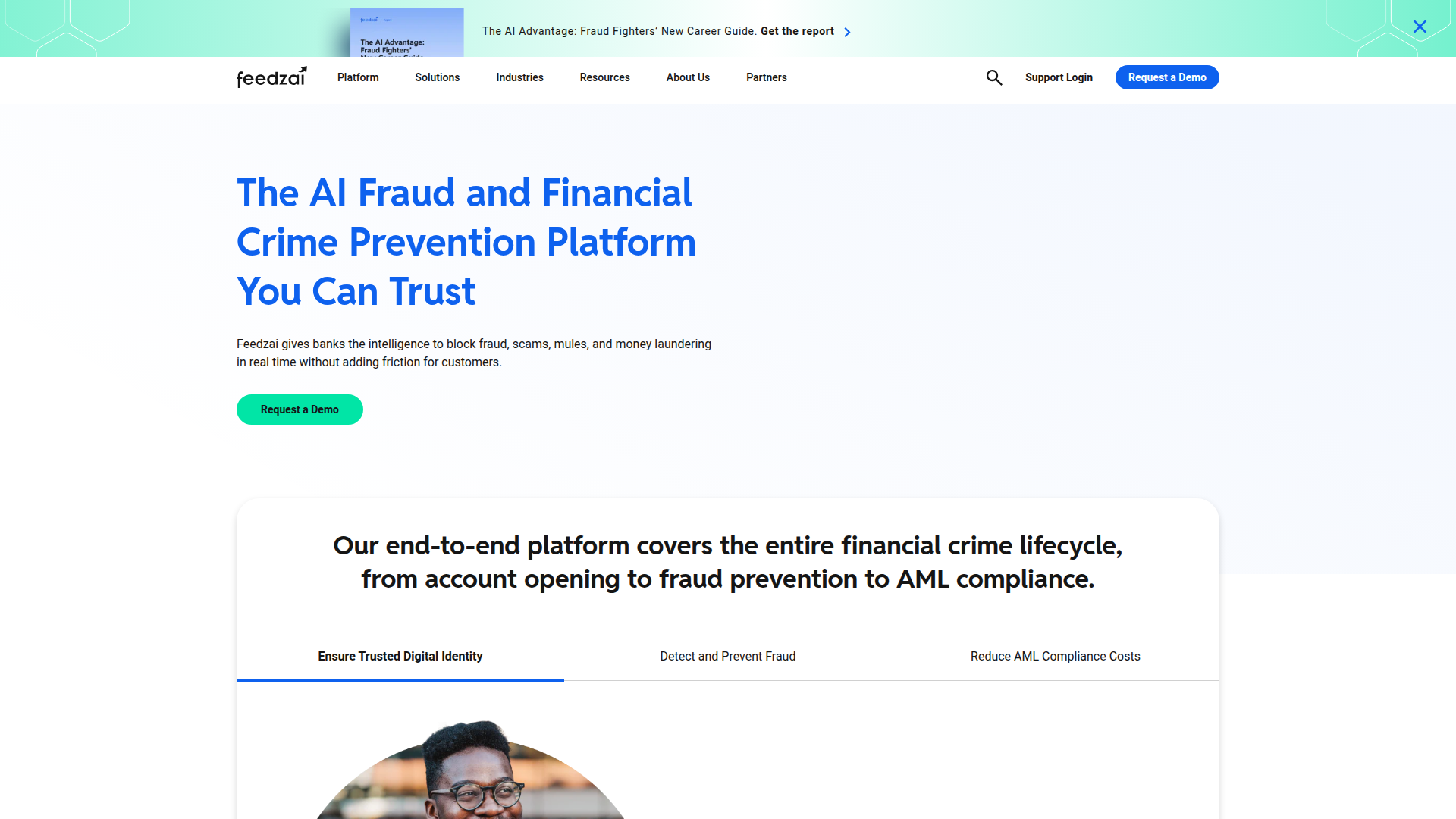 Feedzai screenshot 1