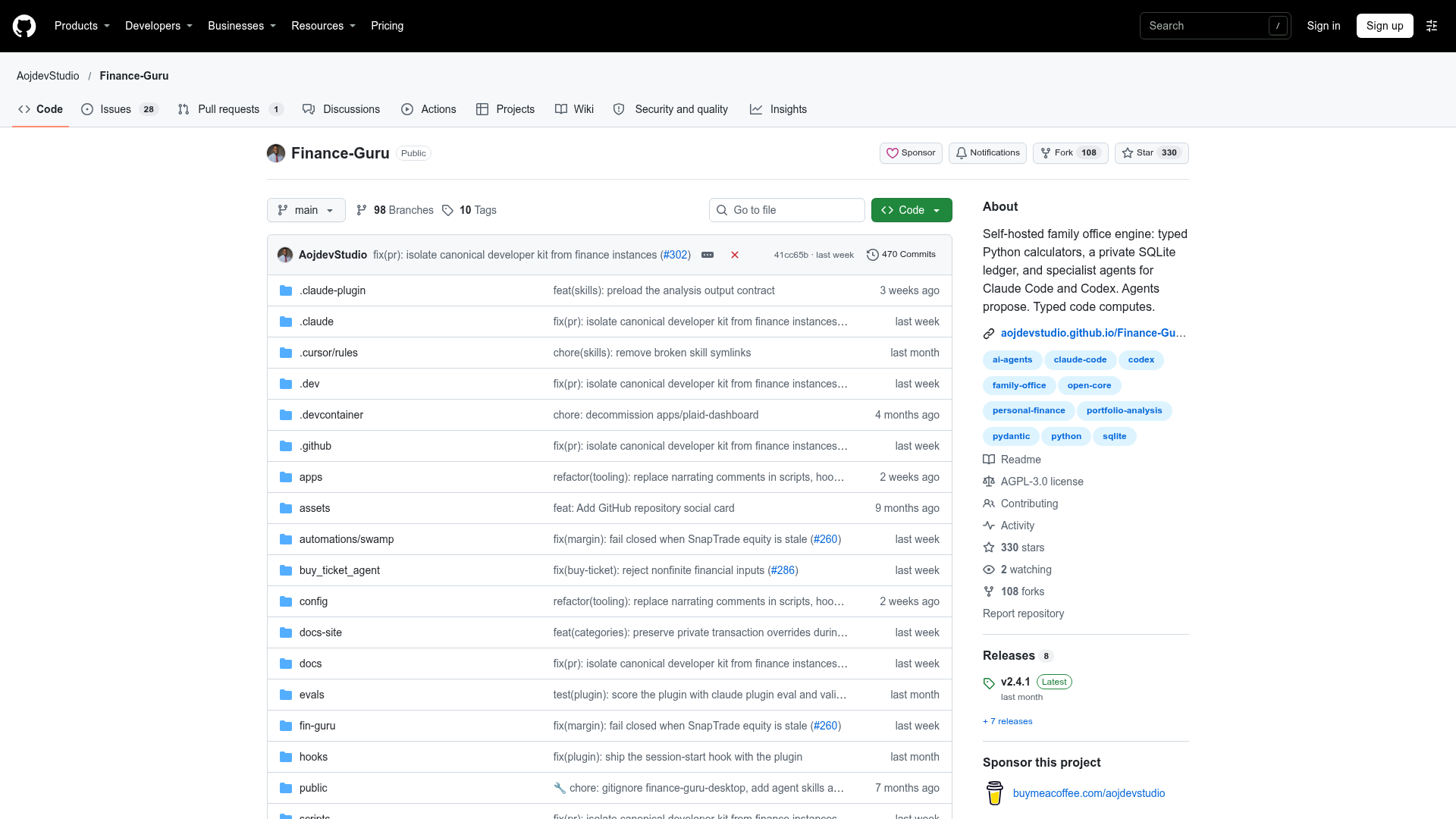 Finance-Guru screenshot 1