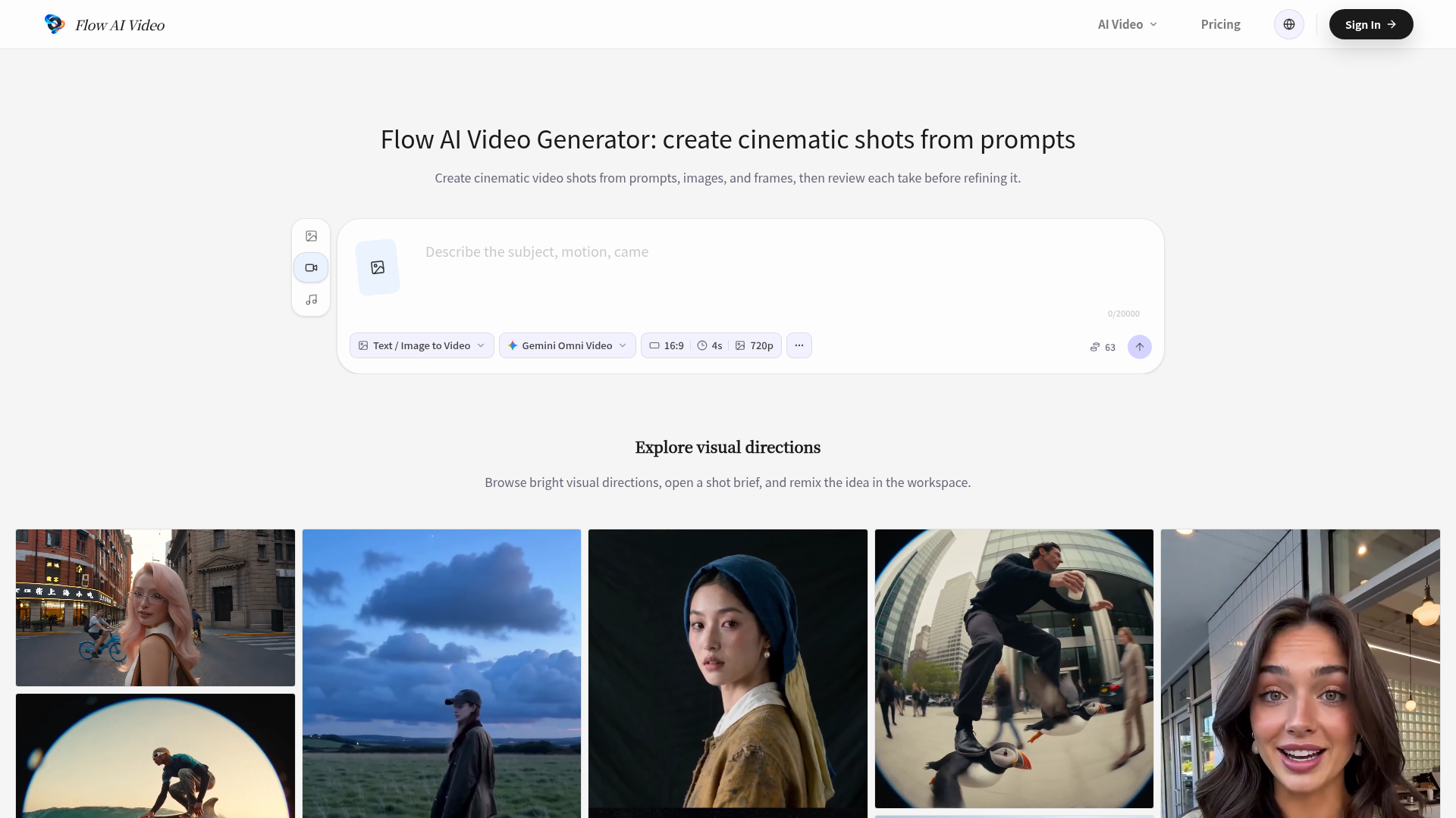 Flow AI Video screenshot 1