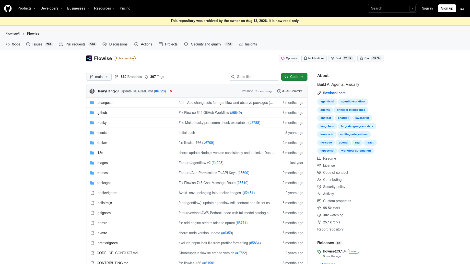 Flowise screenshot 1