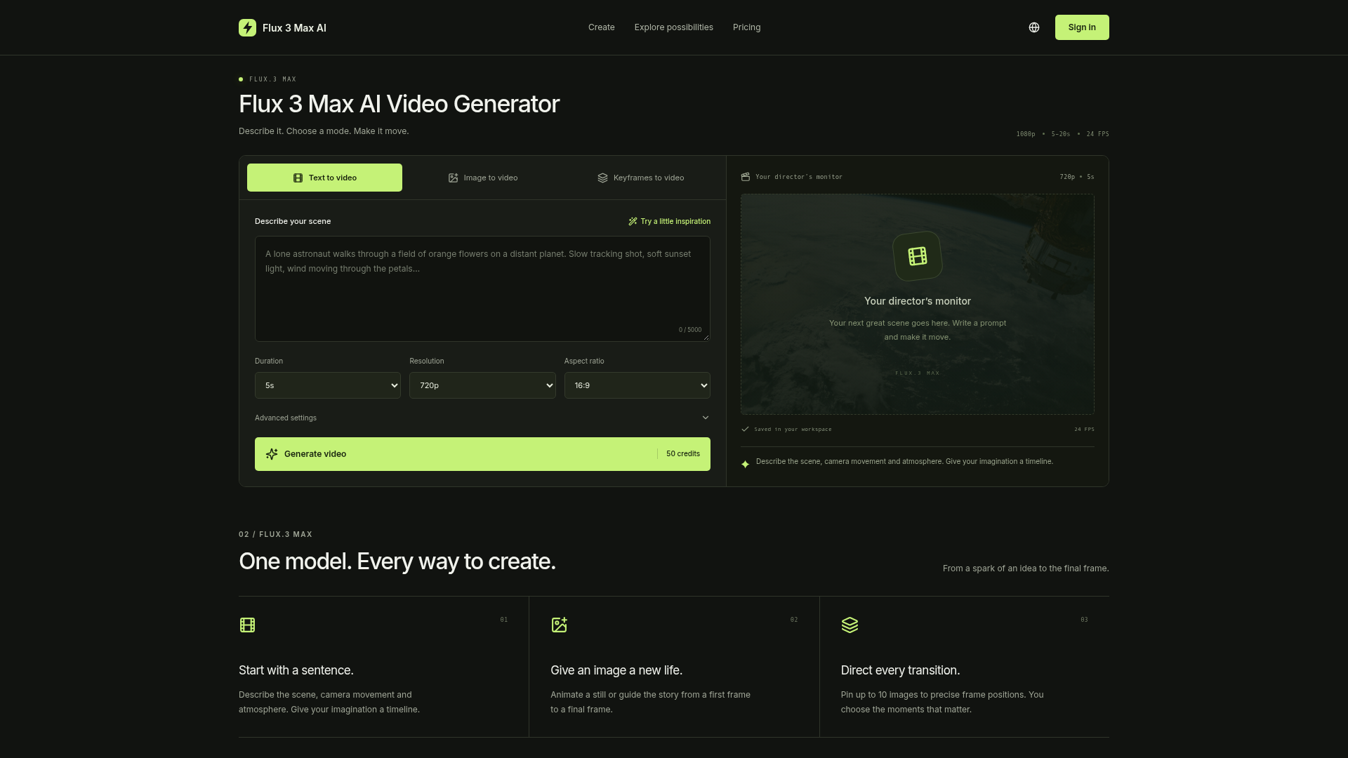 Flux 3 Max AI screenshot 1