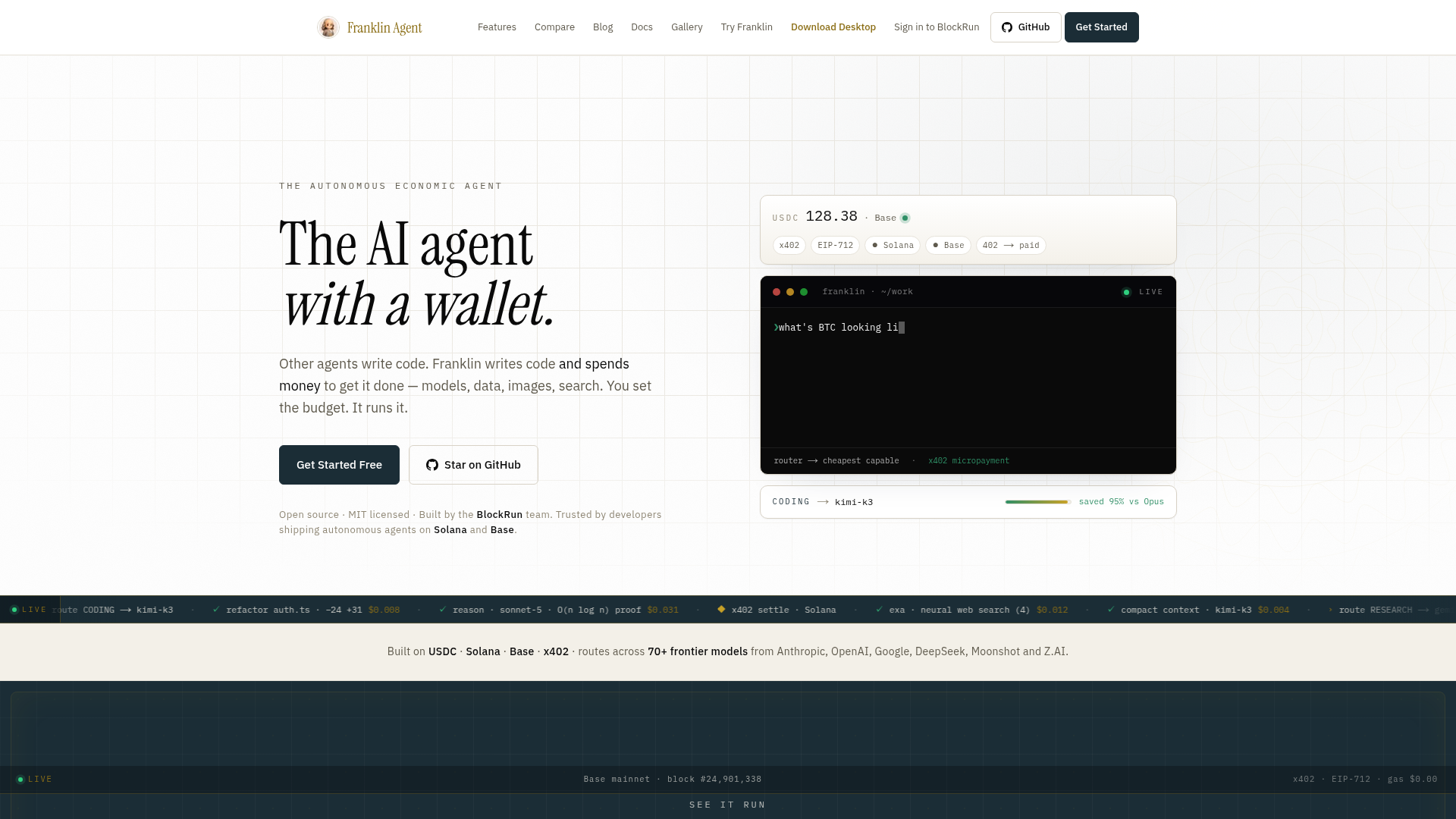Franklin screenshot 1