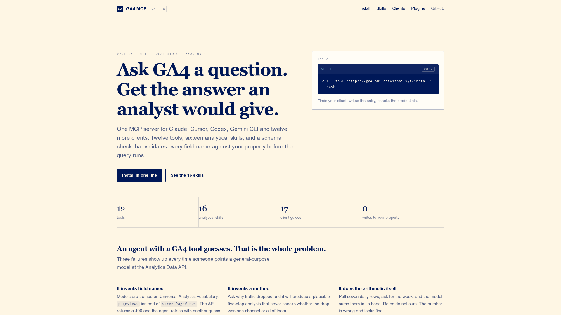 GA4 MCP screenshot 1