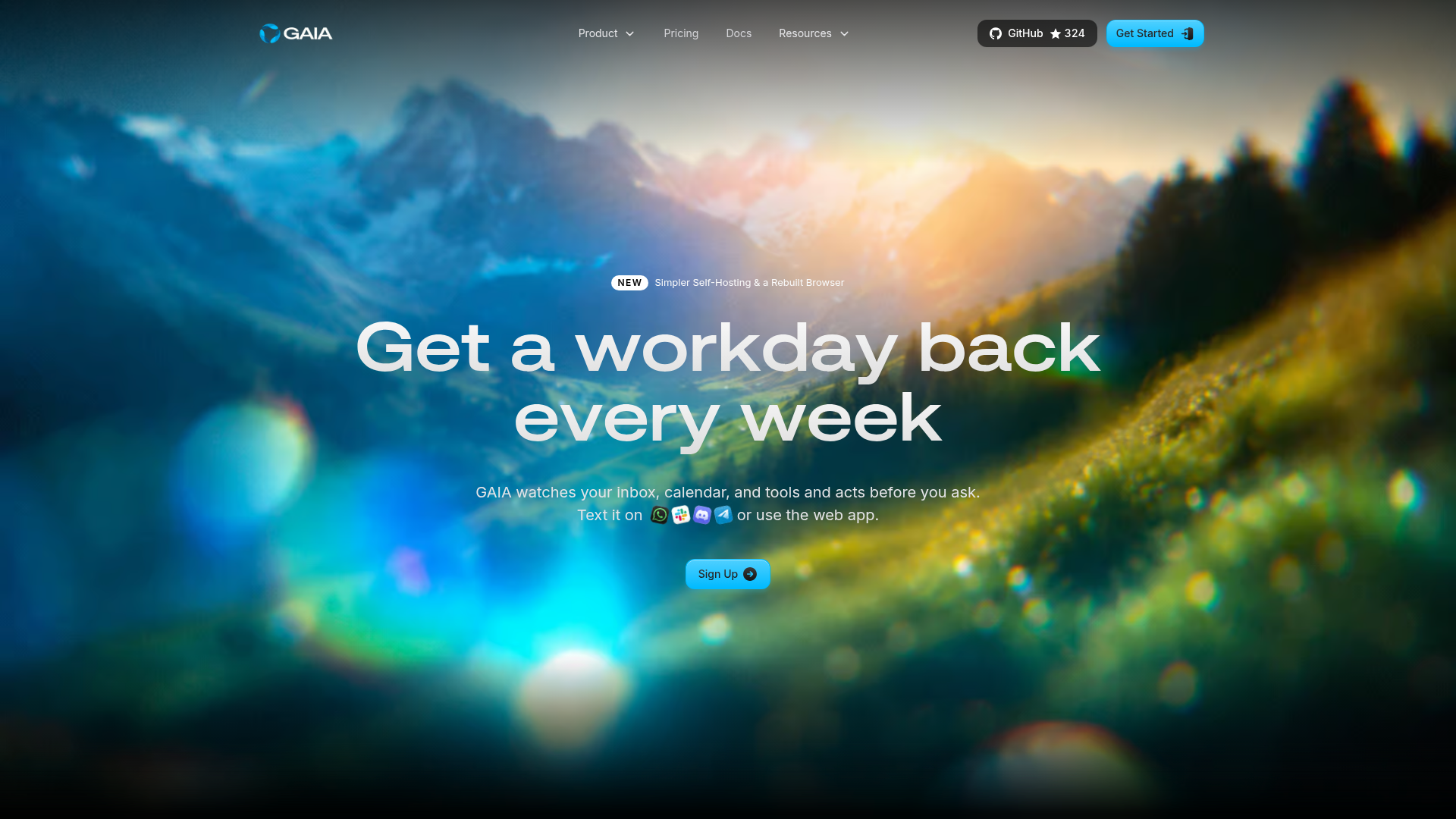 gaia screenshot 1