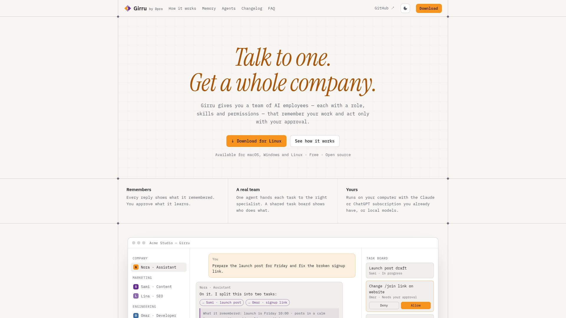 Girru screenshot 1