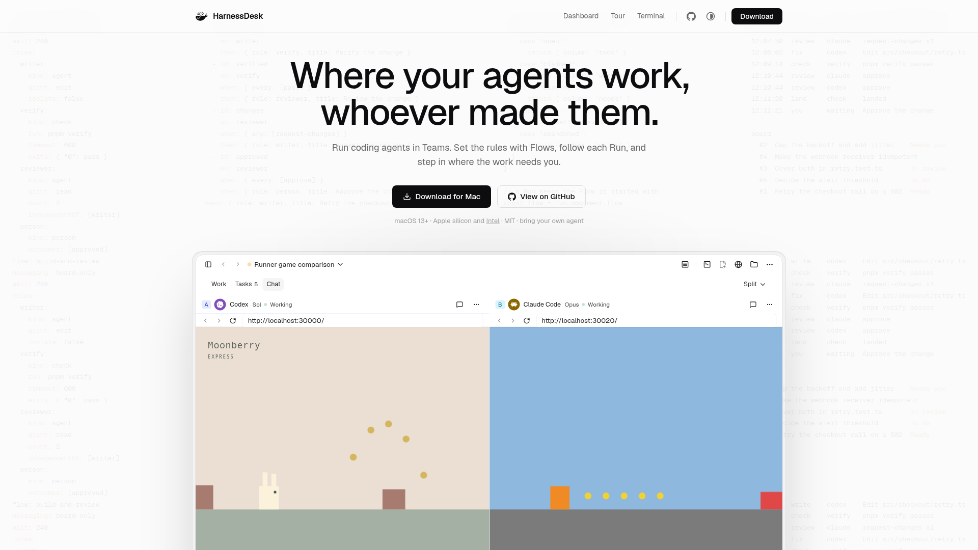 HarnessDesk screenshot 1